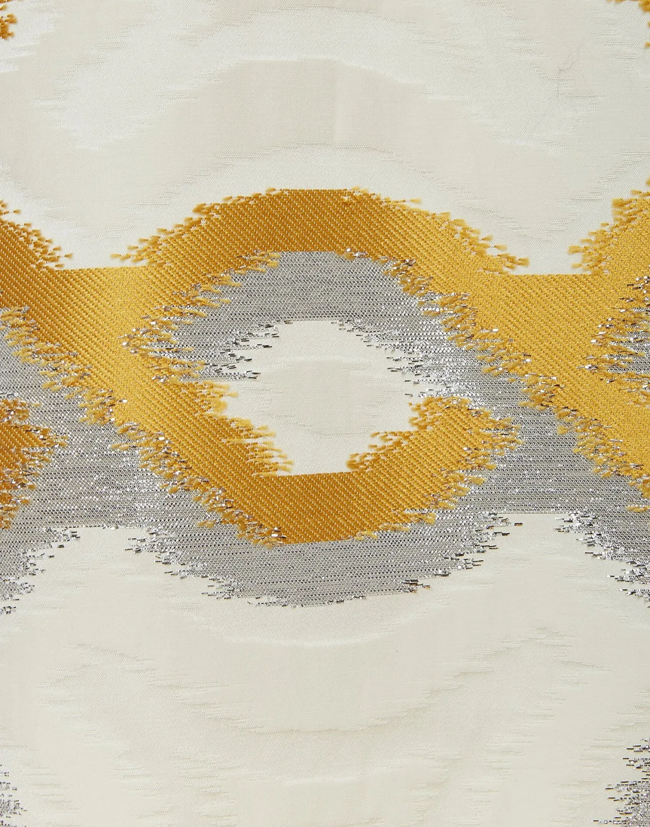 Abito Giramondo in Velluto Jacquard con Ricami Dorati - Collezione Esclusiva La DoubleJ
