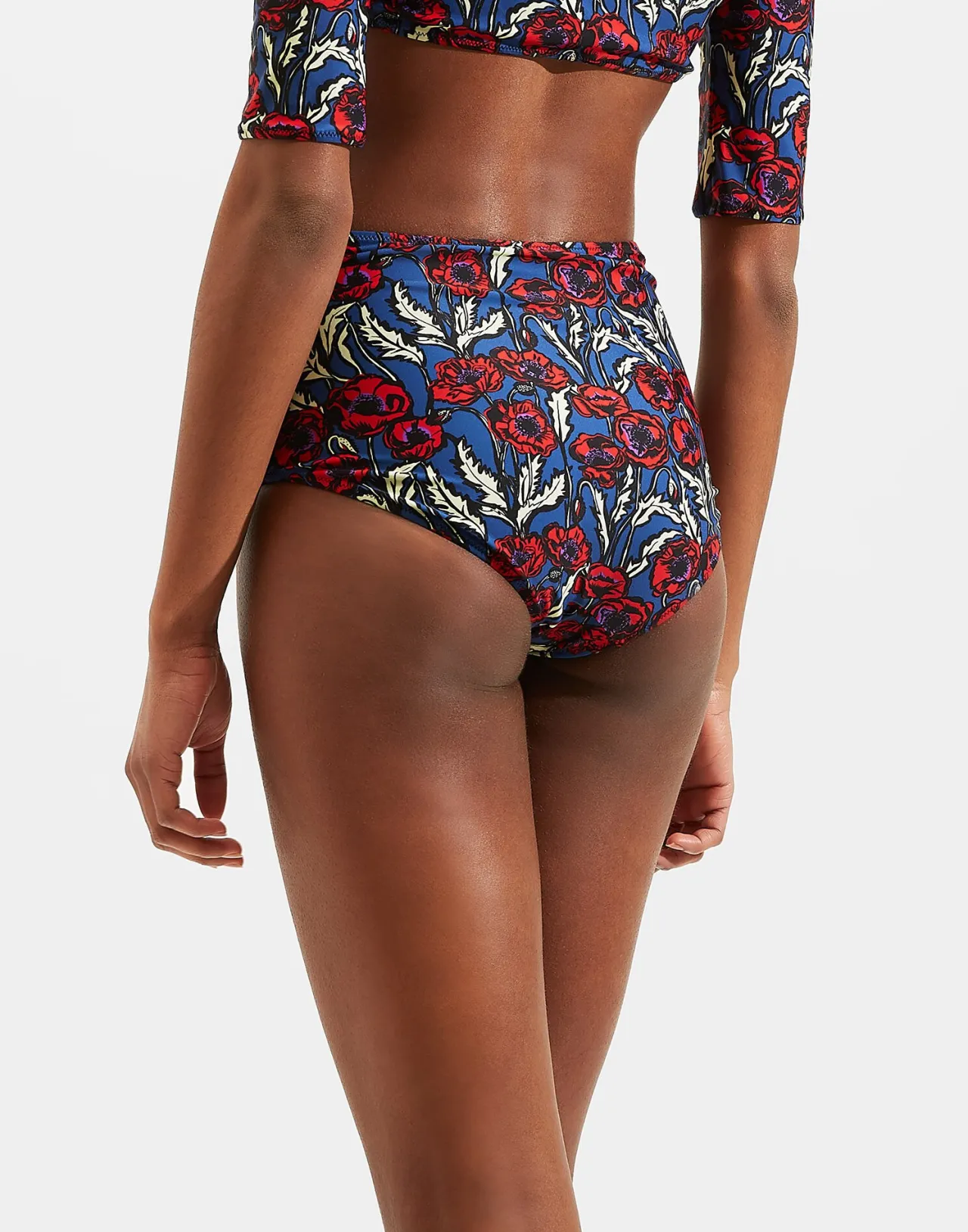 Ultimi Pezzi: Slip da Surf Floreale in Lycra di DoubleJ - Edizione Limitata per Mare Estate
