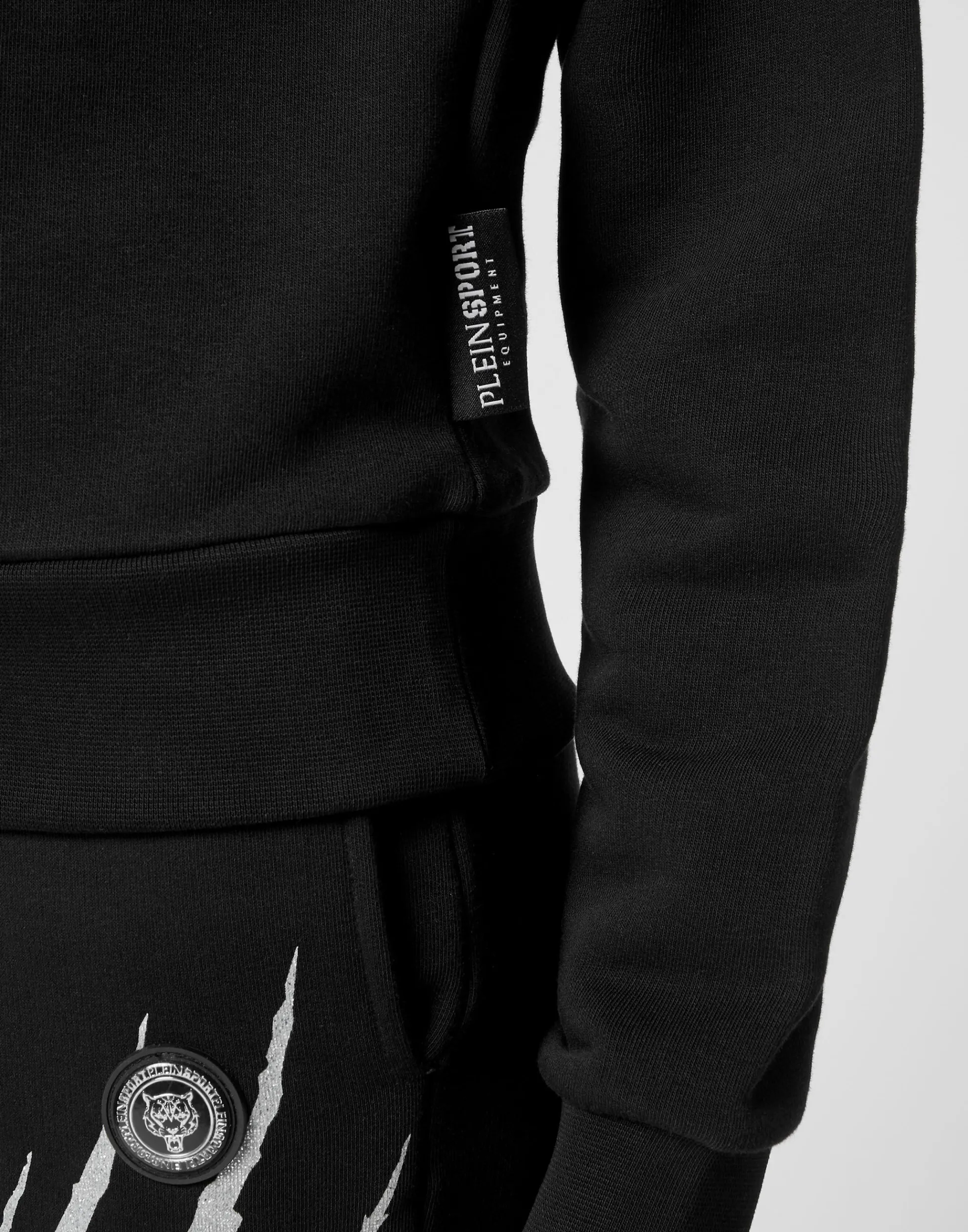 Felpa Sportiva Donna con Stampa Tigre - Cappuccio e Maniche Lunghe, Comoda per Attività All'aperto | Collezione Plein Sport