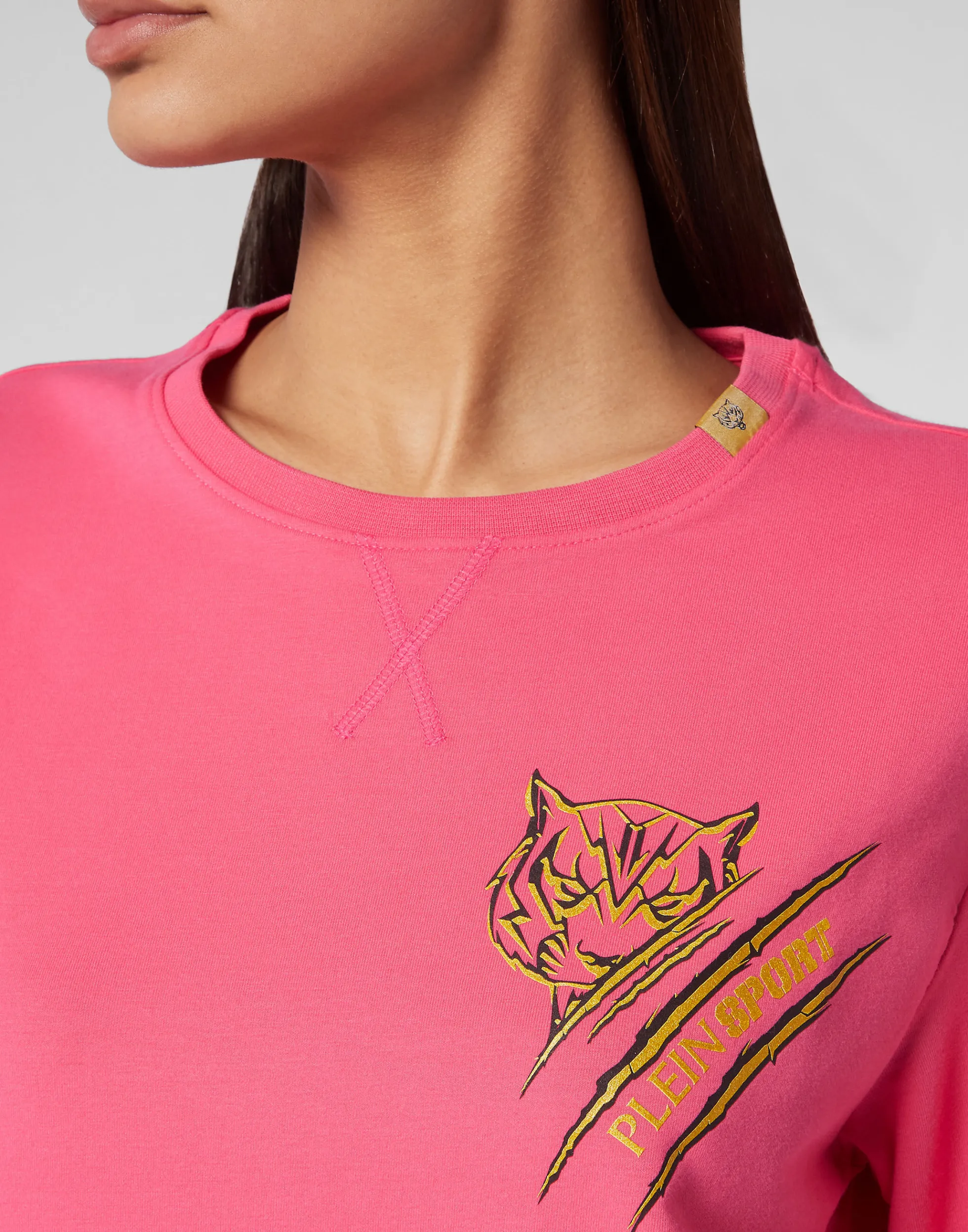 Casual Moda Felpa Sportiva Donna con Collo Tondo - Intimo Morbido per Attività All'aperto 

Felpa con Cappuccio Plein Sport Donna - Tessuto Morbido Collo Rotondo Stile Urbano 

Maglione Sportivo Femminile Collo Tondo - Design Minimalista in Puro Cotone per Look Casual