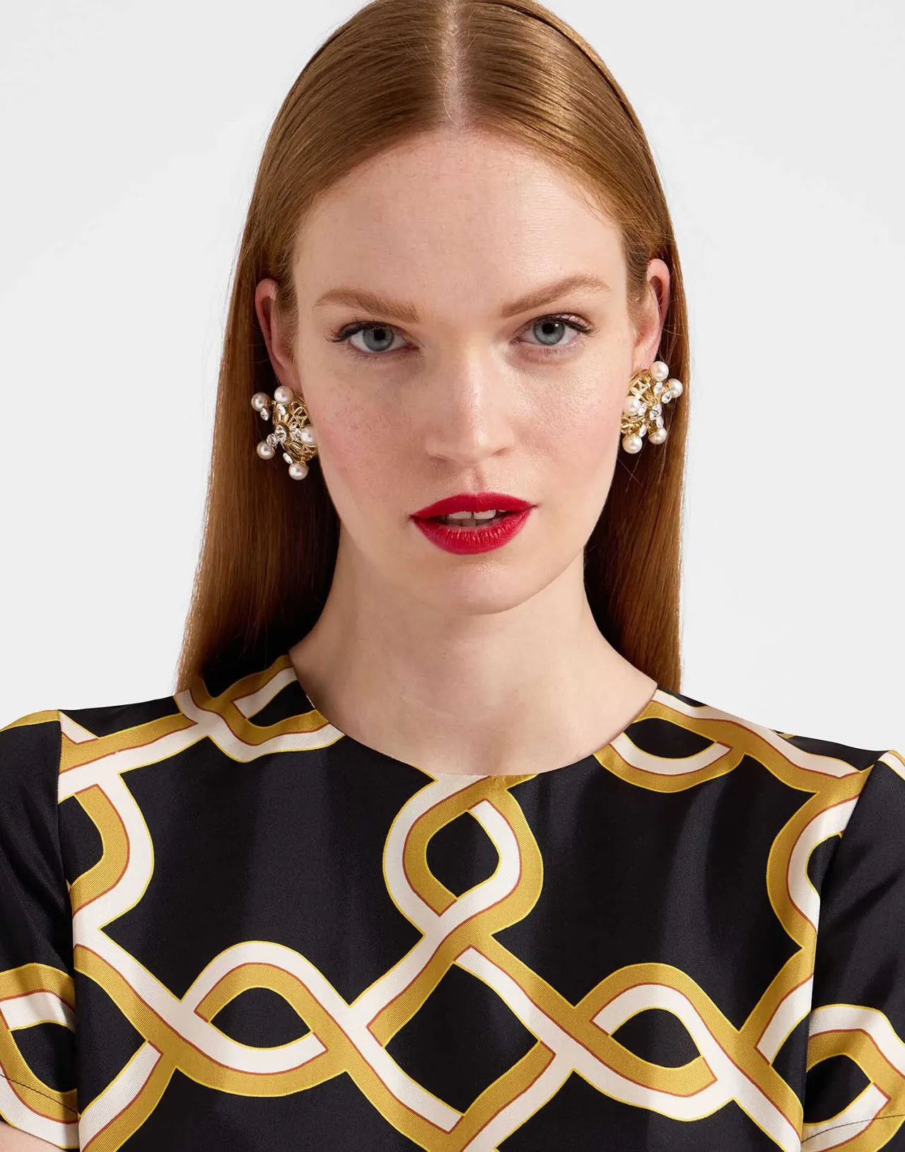 La DoubleJ - Vestito A Campana Nero Intenso in Seta Jacquard con Piume Decorazioni - Confezione Elegante