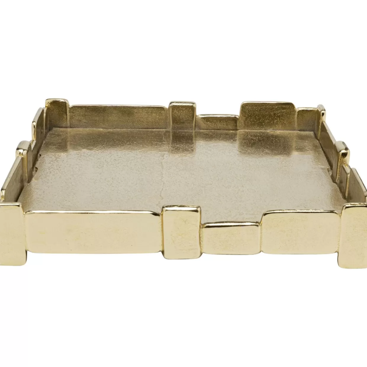 KARE Design - Vassoio Mattonelle 42x42 cm con Stile Industriale per Stoviglie & Accessori da Tavola Creativi