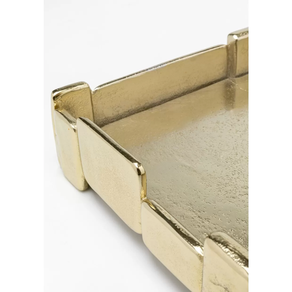 KARE Design - Vassoio Mattonelle 42x42 cm con Stile Industriale per Stoviglie & Accessori da Tavola Creativi