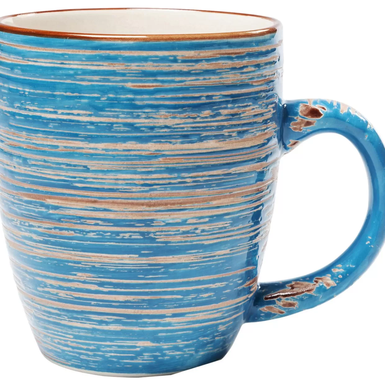 Tazza Swirl Design Originale in Blu | Stoviglie e Accessori Tavola KARE Design