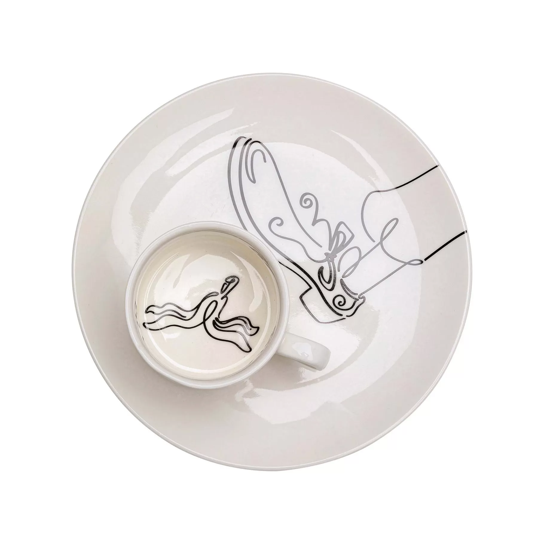 Fashion Tasses à Café Favola Banane Set De 4   Vaisselle