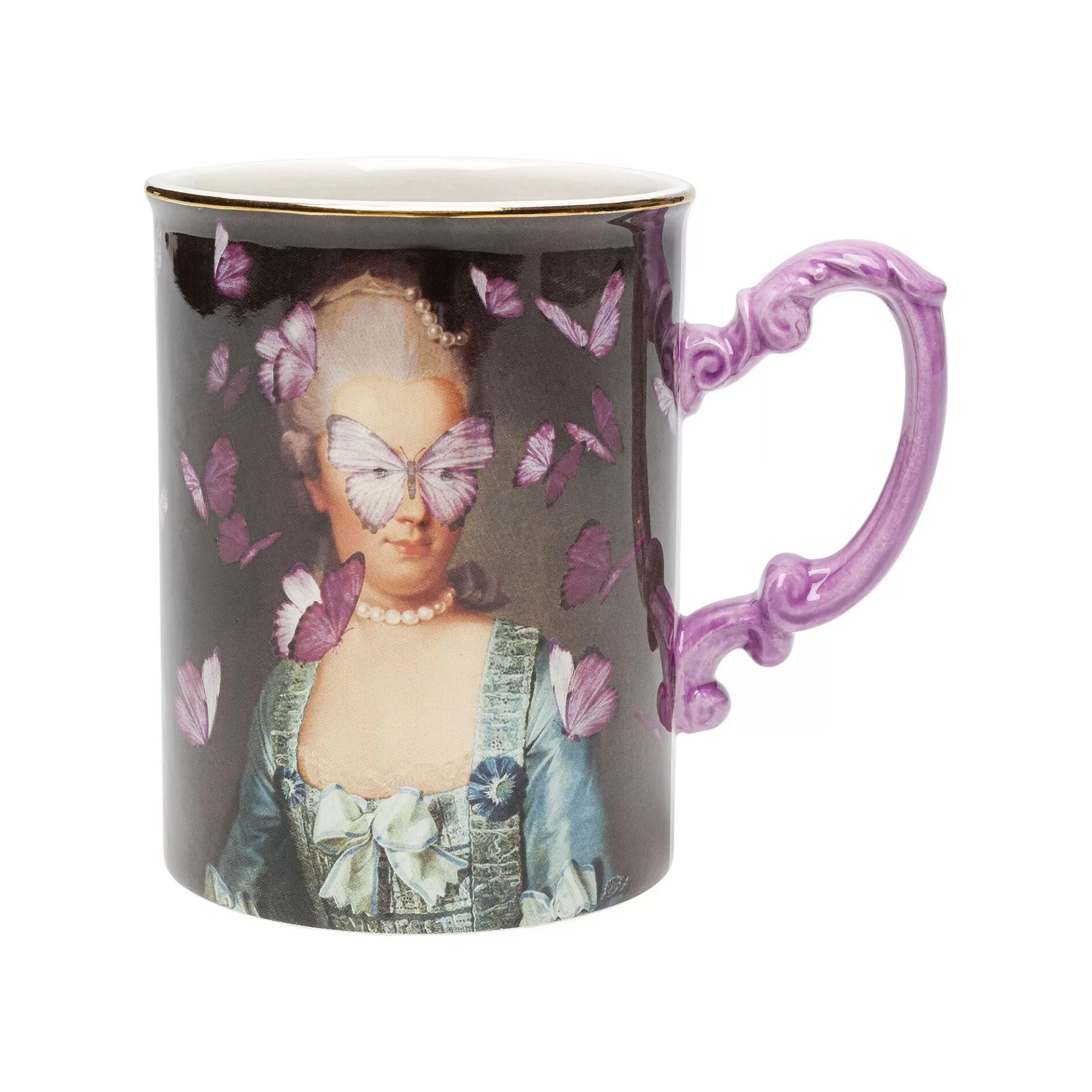Sale Tasses Comtesse Papillons Set De 6   Vaisselle