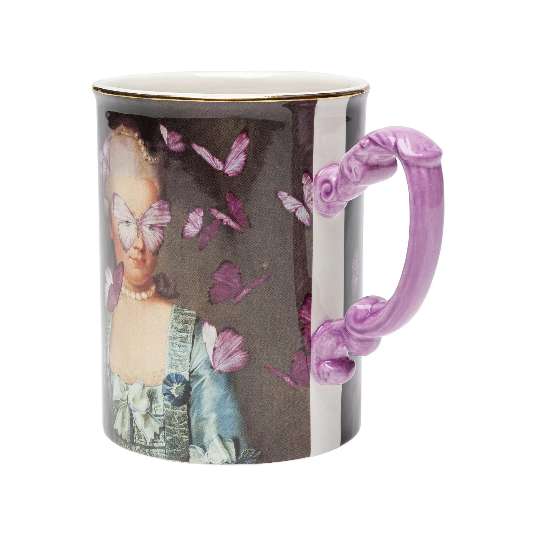 Sale Tasses Comtesse Papillons Set De 6   Vaisselle