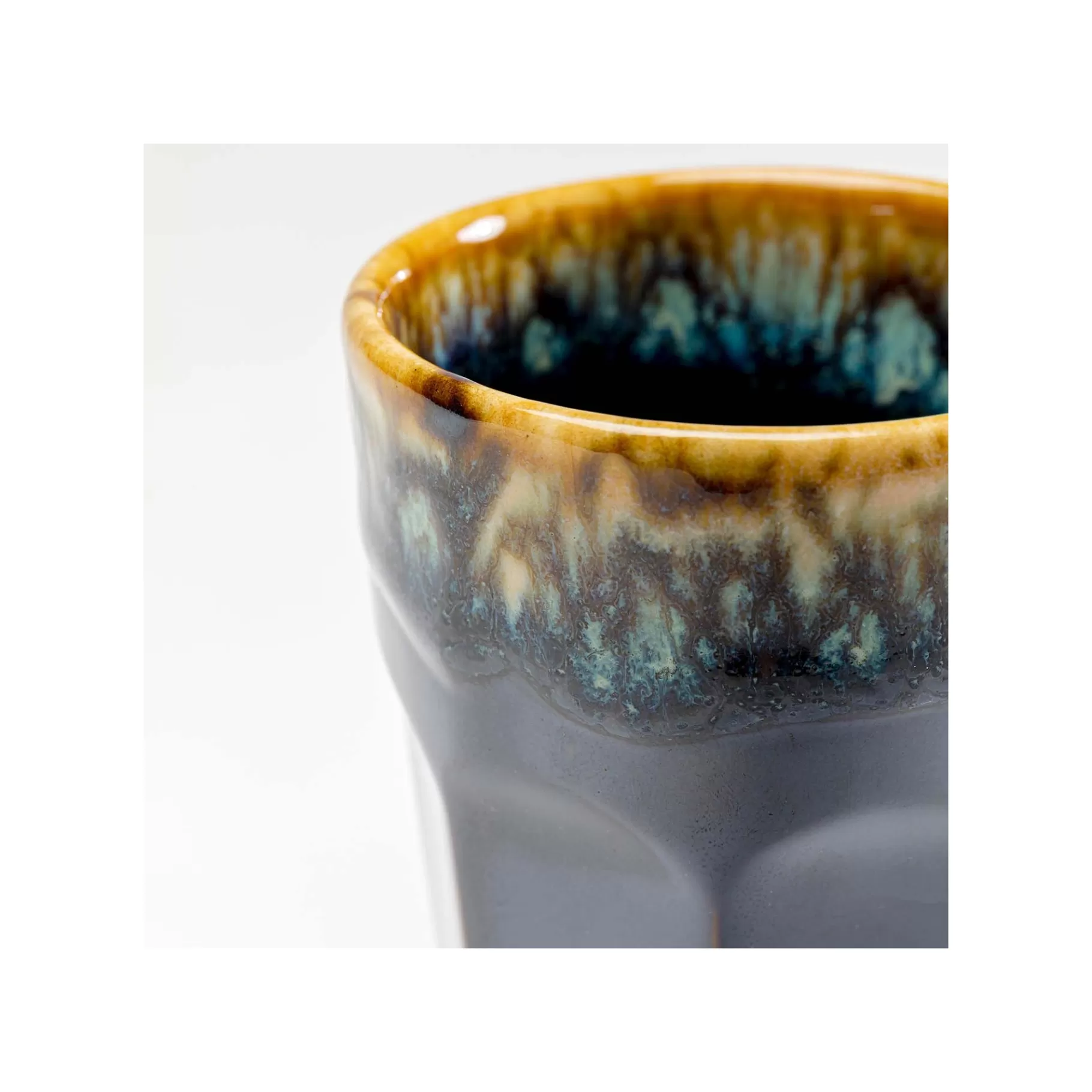 Sale Tasses Lio Bleues Set De 4   Vaisselle