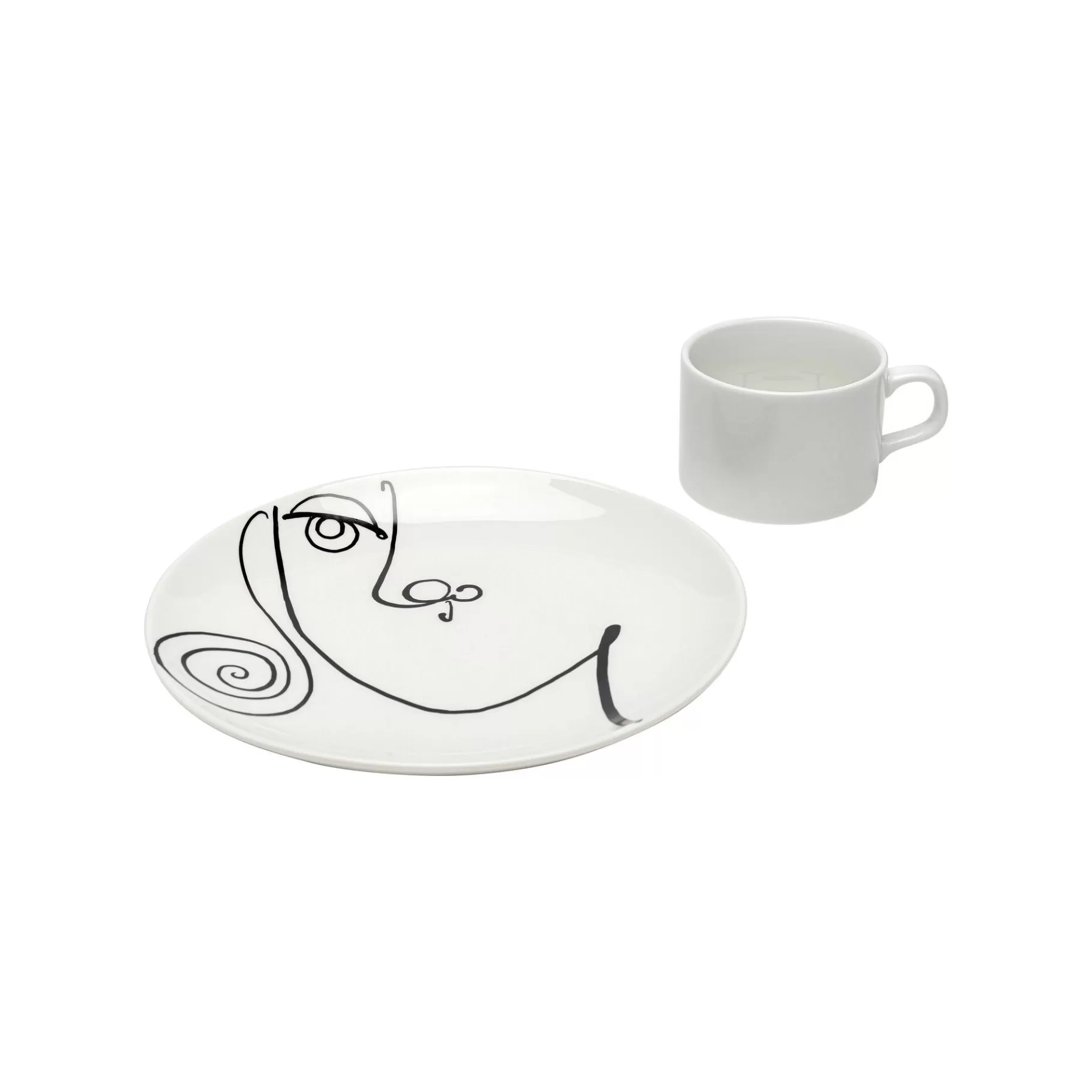 Best Sale Tasses Viso Femme Set De 4   Vaisselle