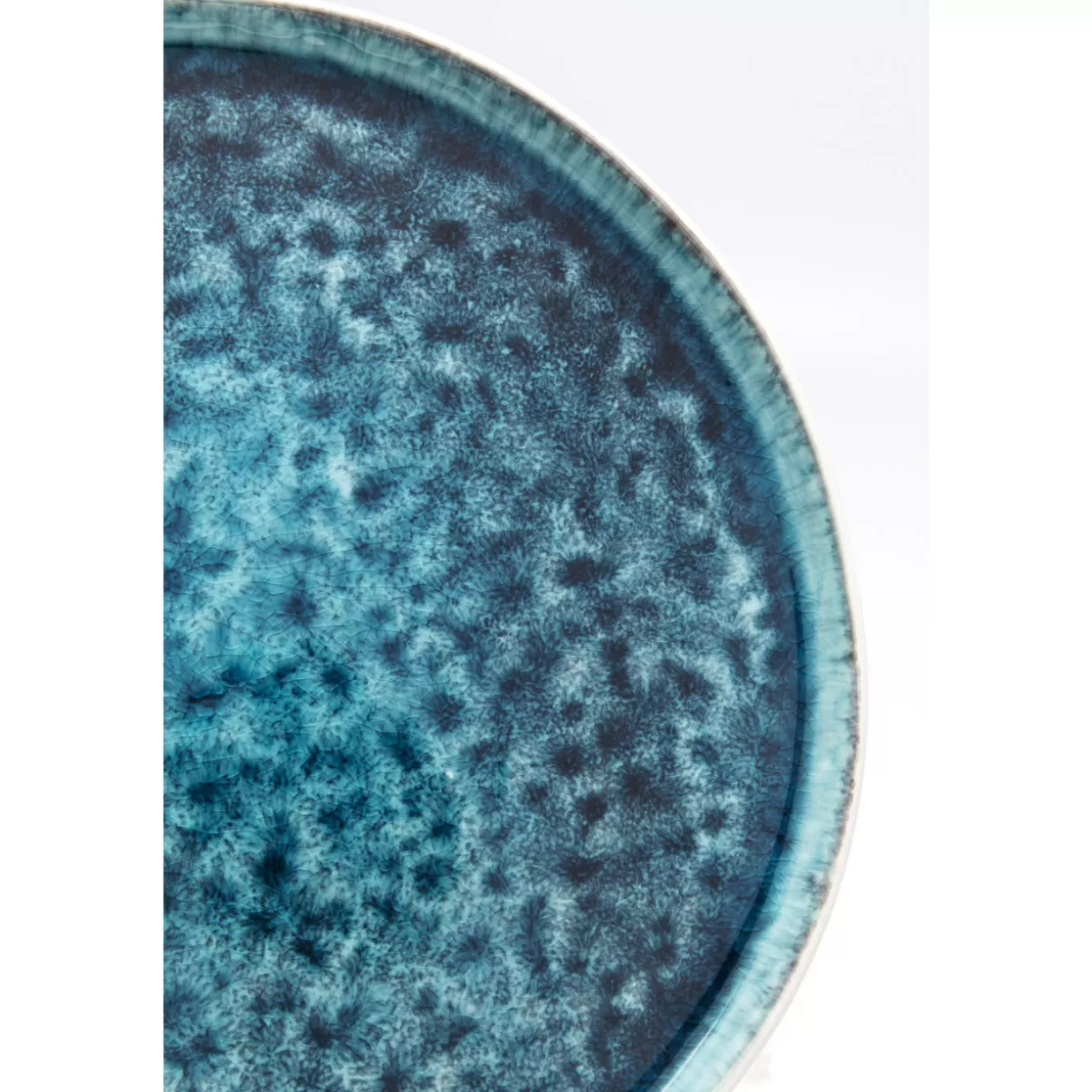 KARE Design Stoviglie e Complementi da Tavola - Piatto Mustique in Stile Contemporaneo, 27 cm

(：。、、