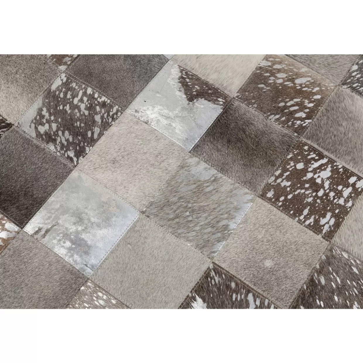 KARE Design Tappeto Peluche Cosmo - Grigio Antracite, 170x240 cm, Design Contemporaneo per Interni Moderni