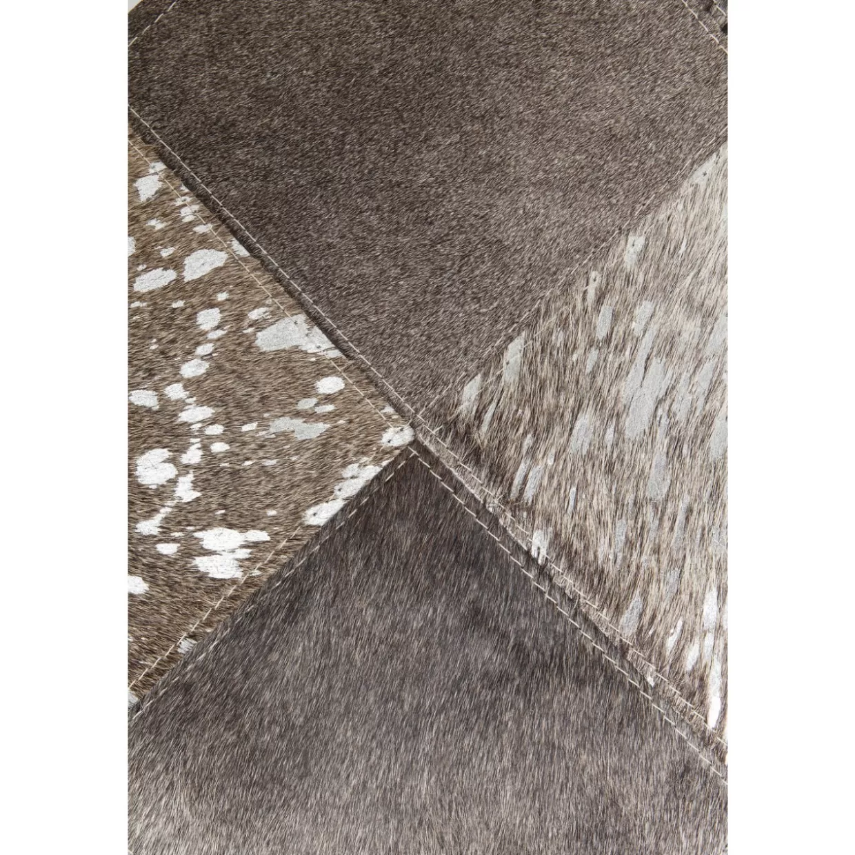 KARE Design Tappeto Peluche Cosmo - Grigio Antracite, 170x240 cm, Design Contemporaneo per Interni Moderni