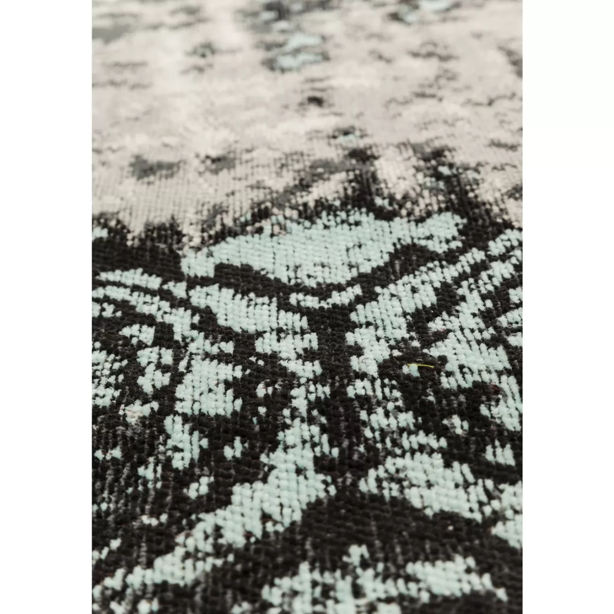 Tappeto Kilim Turchese Decorativo 200x300 cm - Design Unico Manufatto a Mano per Arredamento Boho-Chic | Collezione KARE