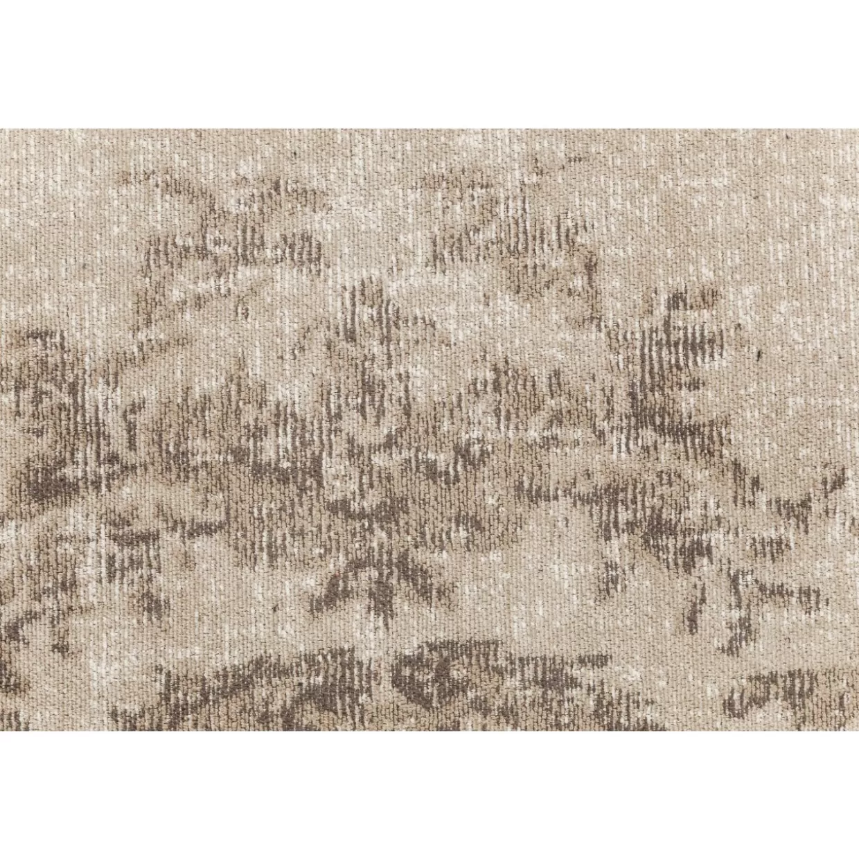 KARE Design Tappeto Kilim Pop Autentico – Beige Naturale, 170x240 cm per Ambienti Moderni