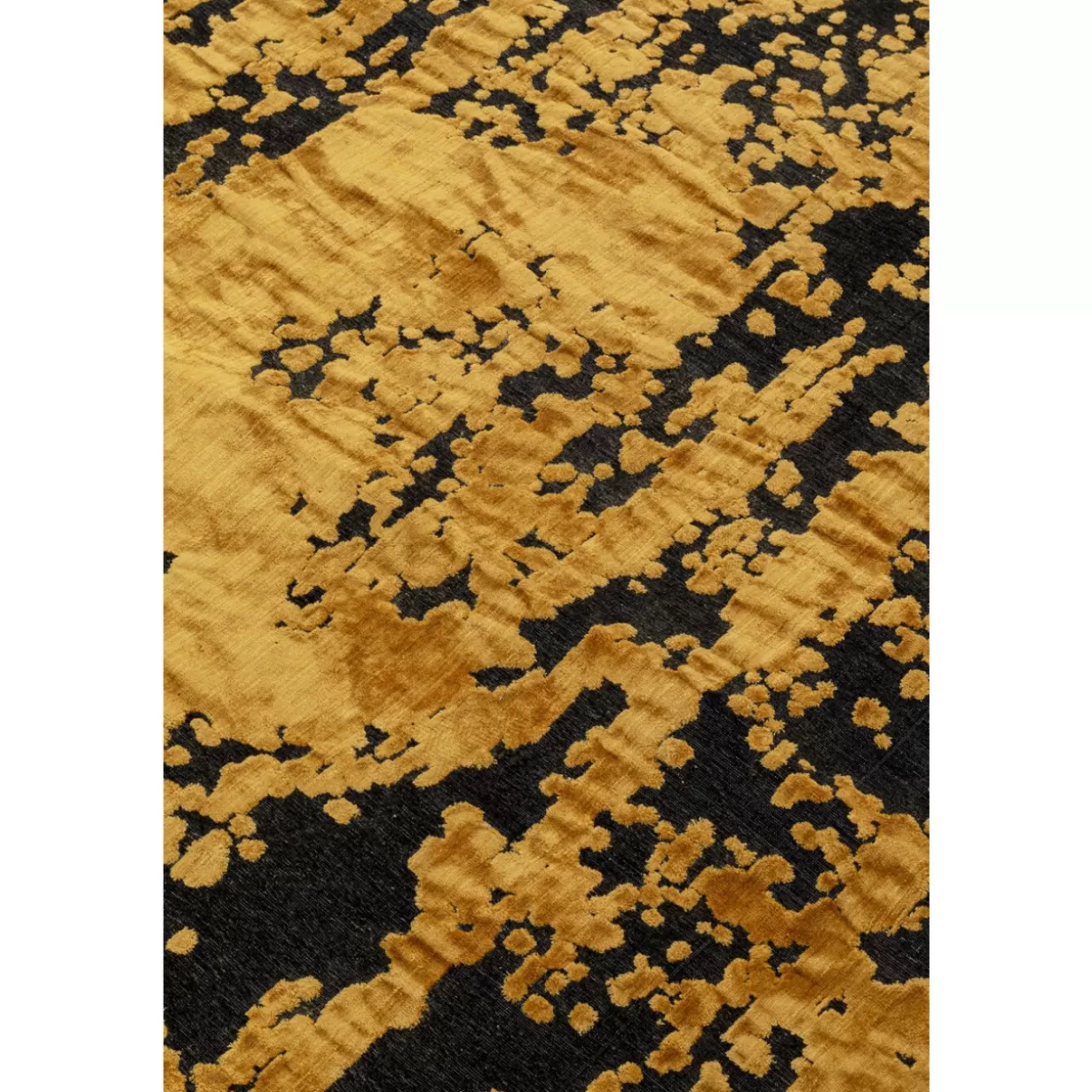 Tappeto Moderno Silja in Tonalità Giallo Senape 170x240 cm - KARE Design Collection