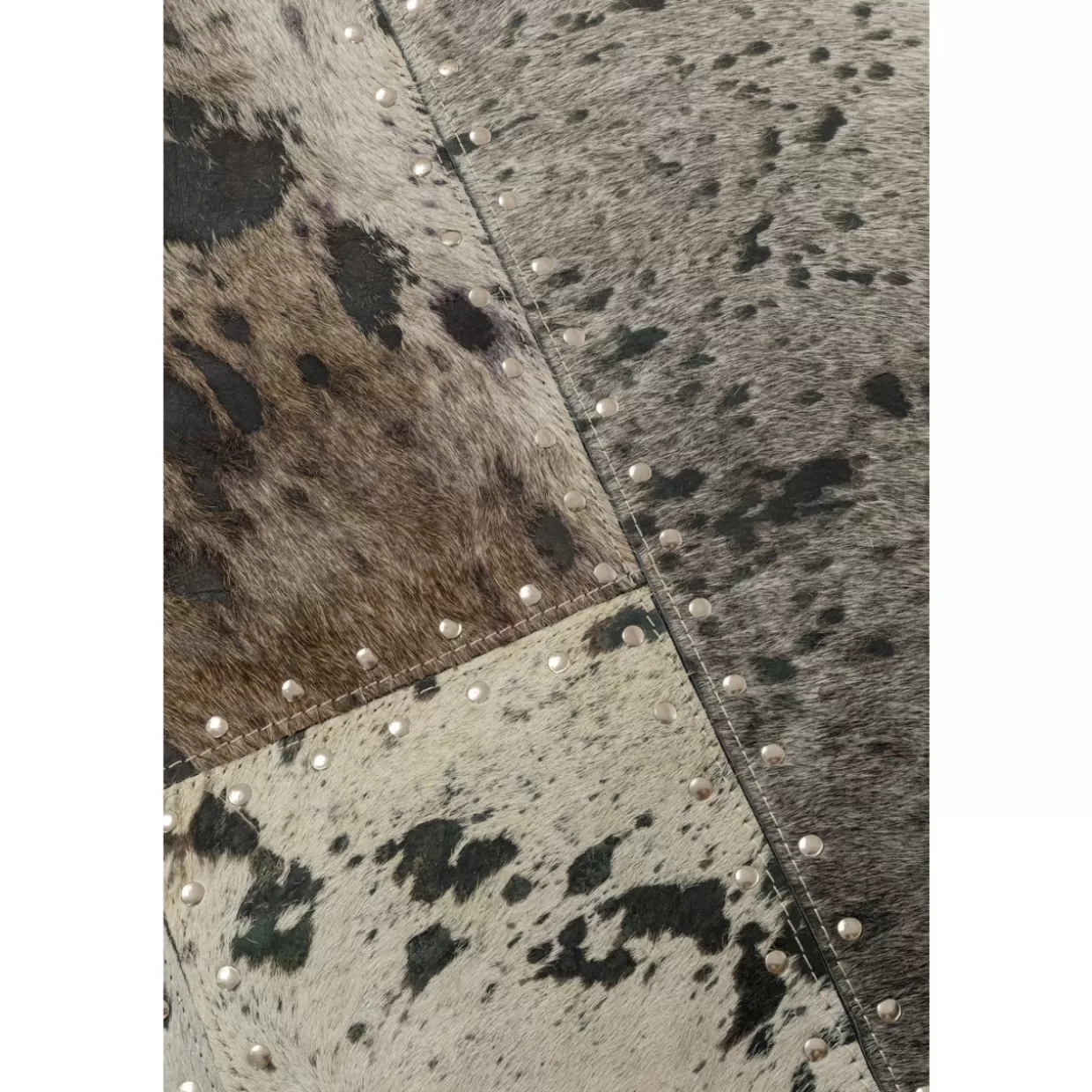 Tappeto Moderno a Quadri Grigio Antracite 170x240 cm per Soggiorno - Design Esclusivo KARE