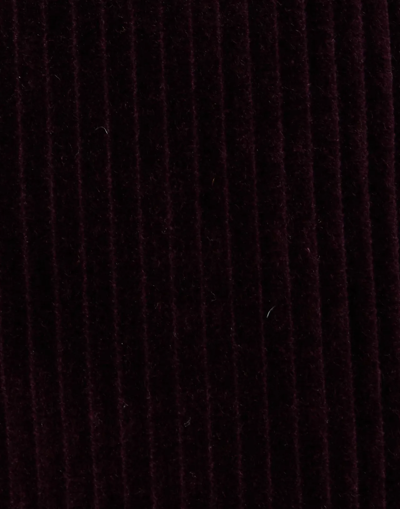 Pantaloni a Zampa con Design Avvolgente DoubleJ di La Maison - Tinta Unica Viola Intenso in Velluto a Coste per Look Autunno/Inverno