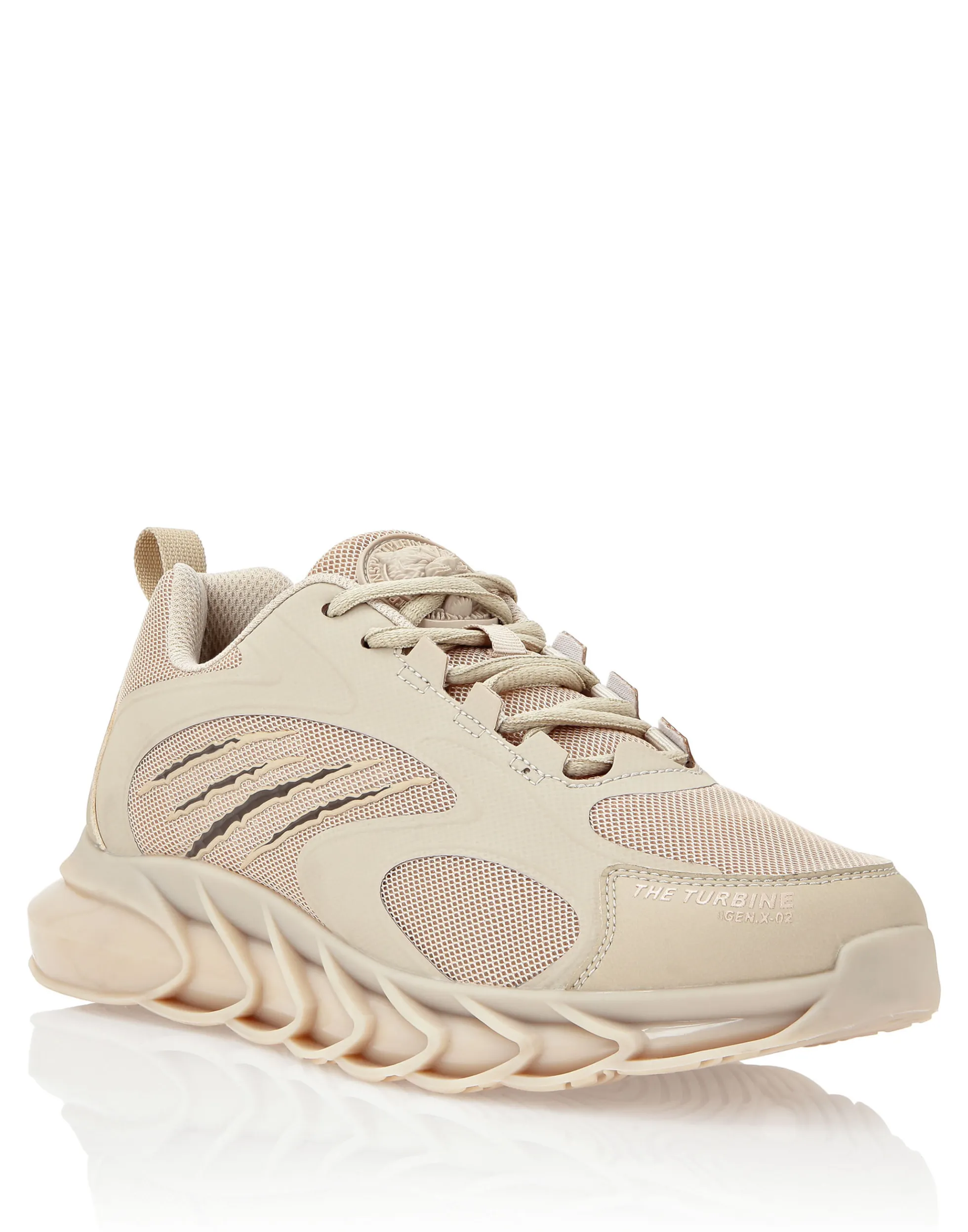 Scarpe Sportive Plein Turbo Tiger X.02 - Edizione Limitata per Donna con Design Aerodinamico e Motivo Tigre Nero