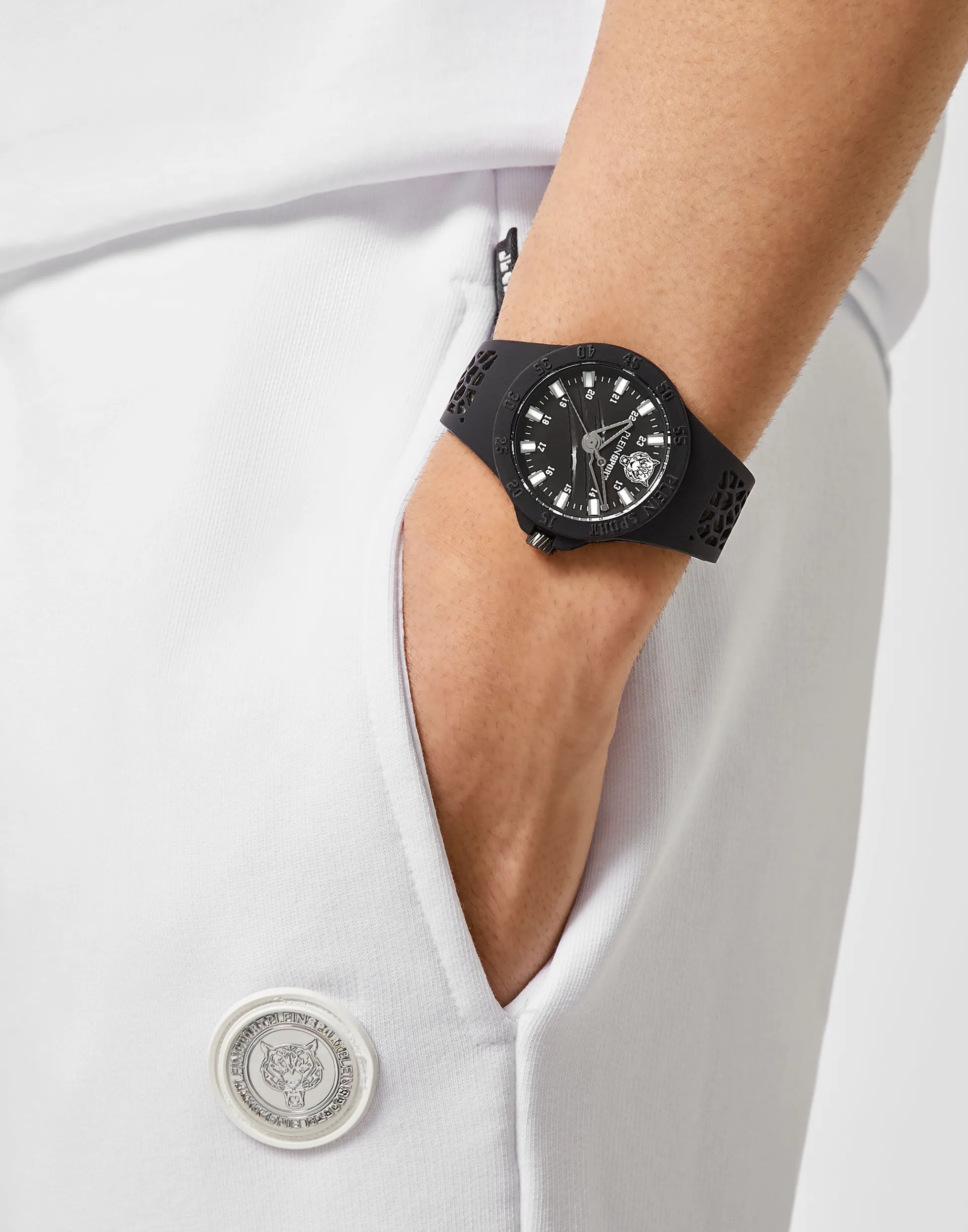 Plein Sport Orologio Unisex Tempesta Impermeabile - Orologio da Polso Sportivo con Design Robusto e Quadrante Leggibile