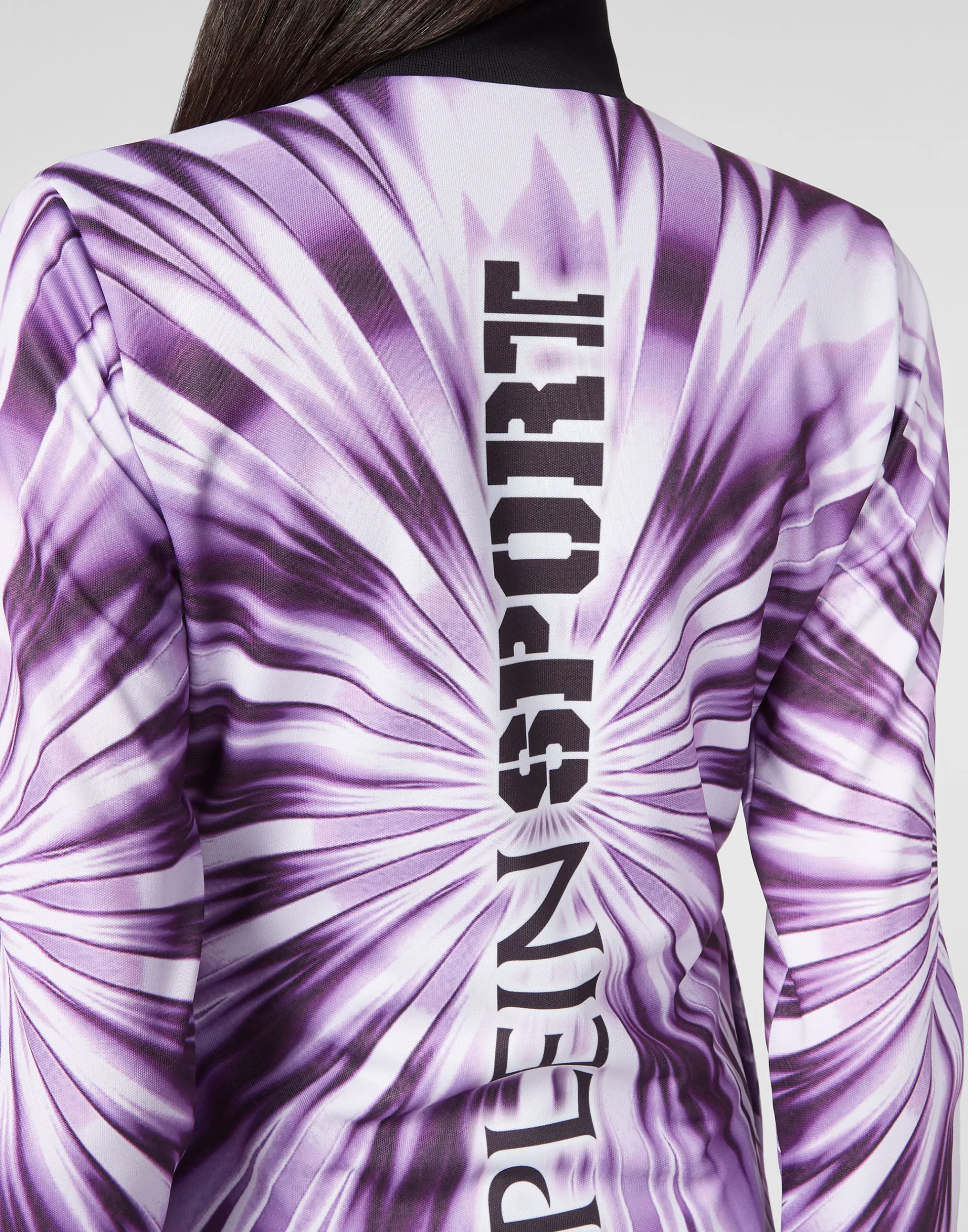Plein Sport Donna: Completo Jogging Effetto Tie-Dye con Felpa e Pantaloni Coordinati - Stile Urban