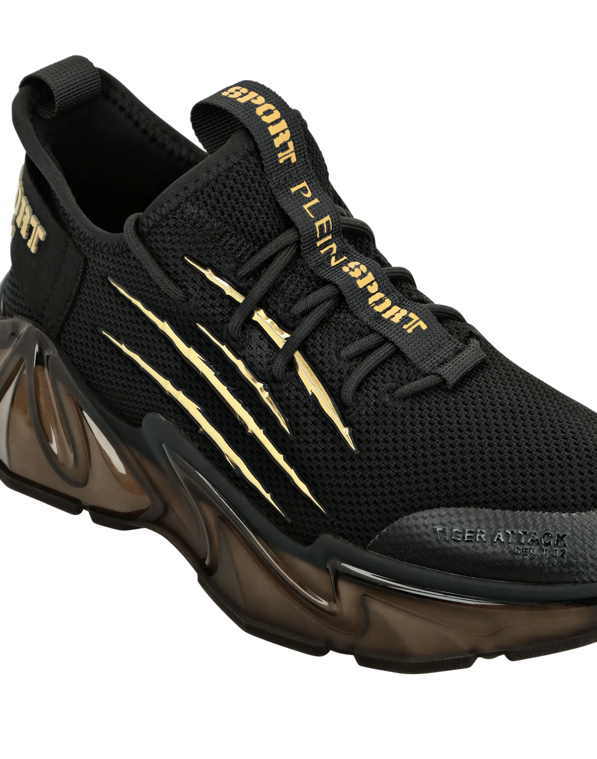 Scarpe Sportive Donna Plein Sport - Assalto Tigre X.02 con Design Graffiato