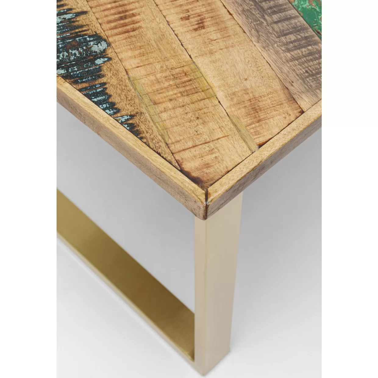 Tavoro Design Esclusivo in Ottone - Struttura Astratta 180x90 cm per Soggiorno Contemporaneo