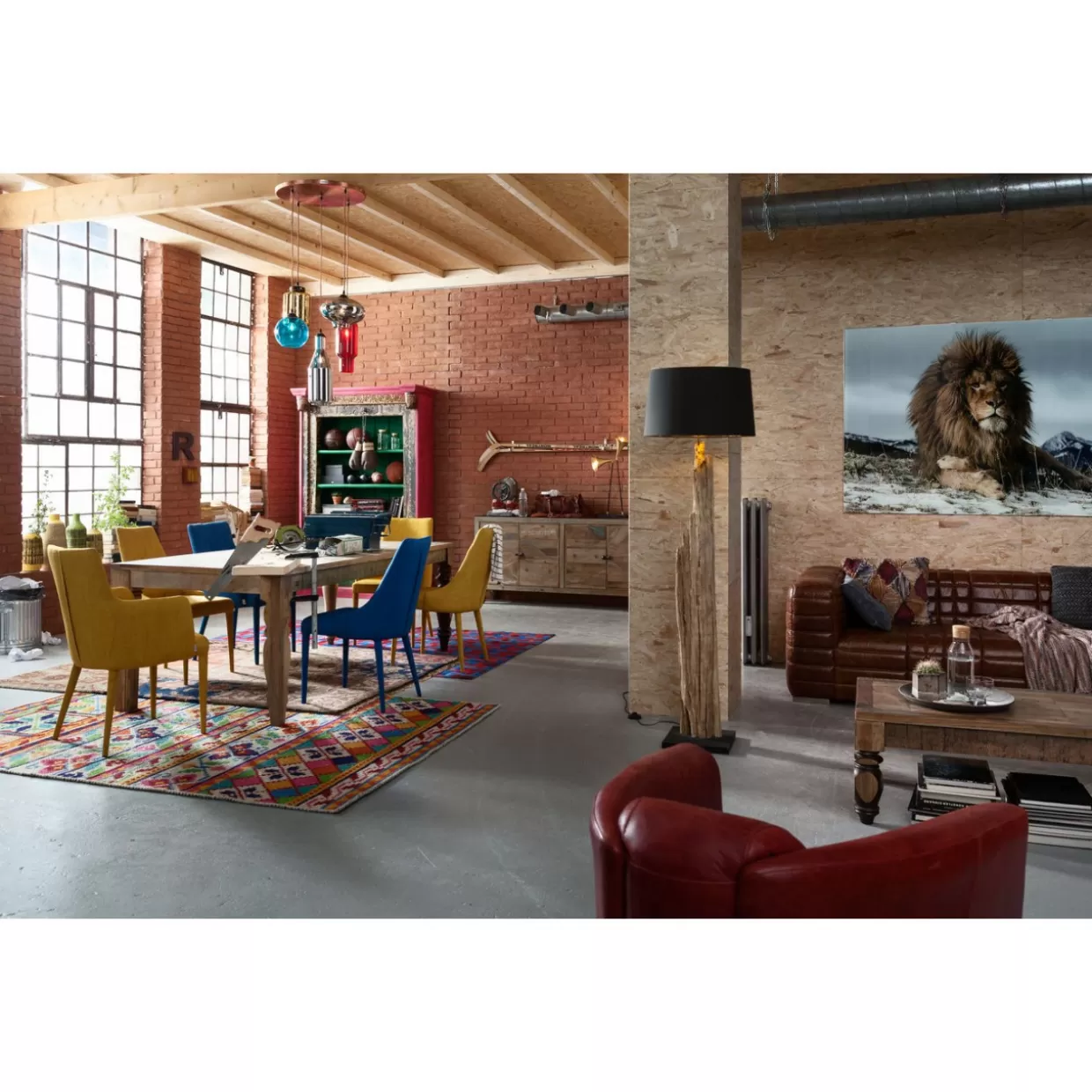Tavolo design Duld 220x100 cm | Collezione moderna KARE con struttura robusta per interni contemporanei