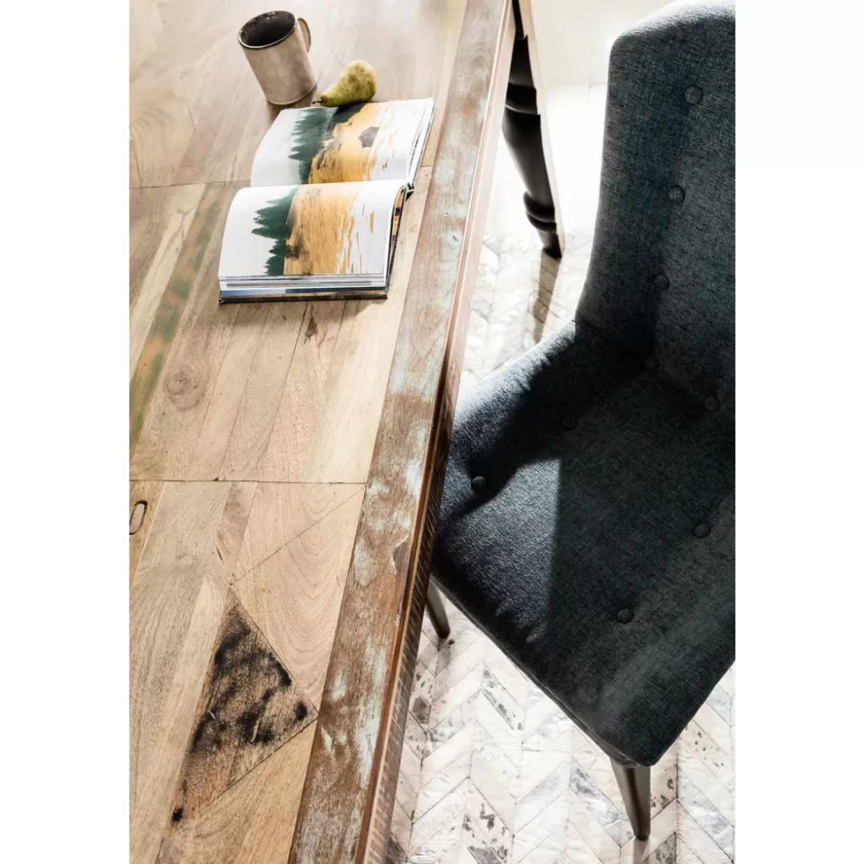 Tavolo design Duld 220x100 cm | Collezione moderna KARE con struttura robusta per interni contemporanei