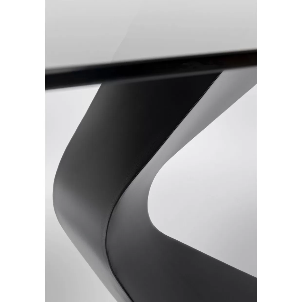 KARE DESIGN - Tavolo Gloria Nero con Struttura Moderna, Design Contemporaneo 200x100 cm