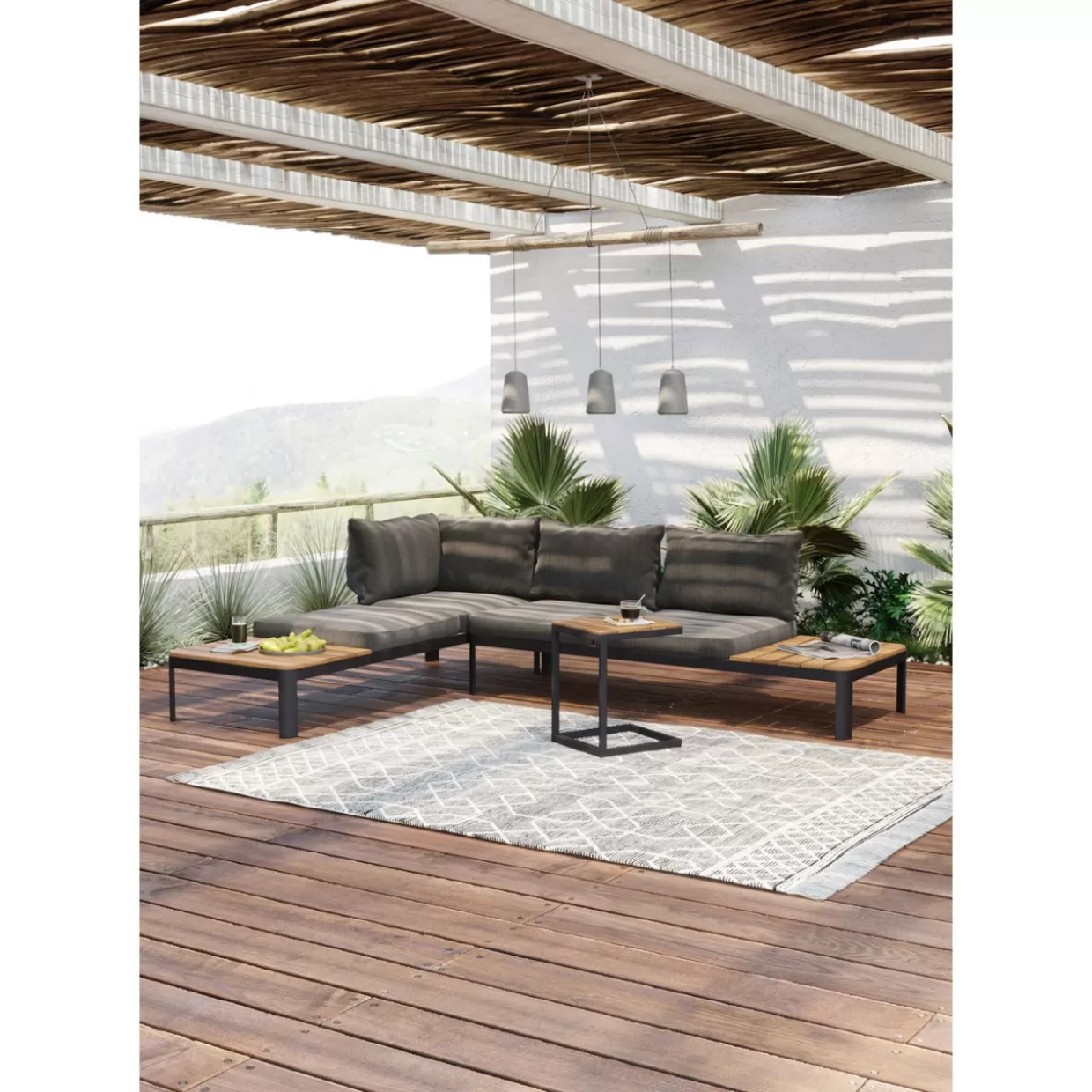 Tavolo Happy Day per Giardino - Arredi Esterni Firmati KARE Design con Stile Contemporaneo