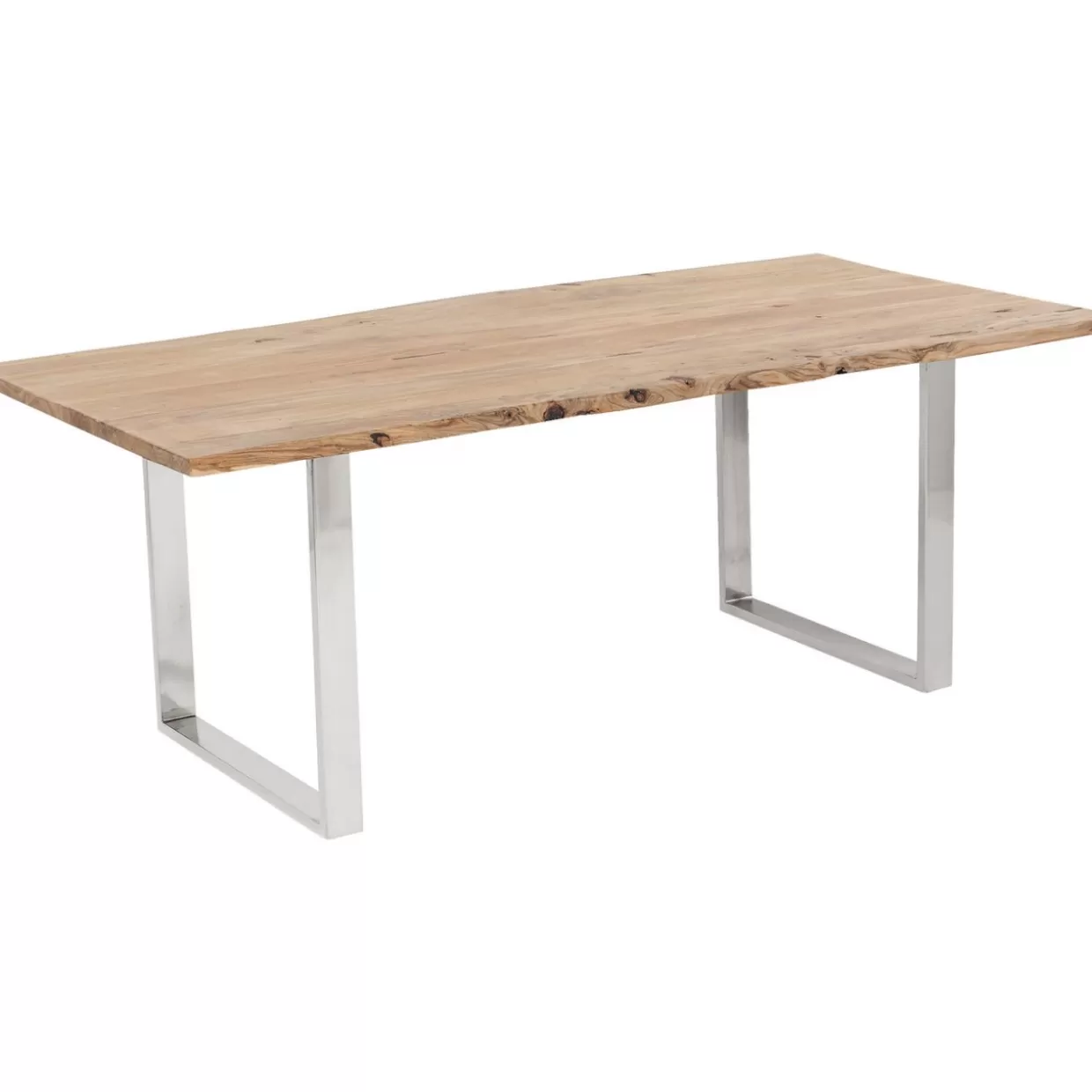 Tavolo Harmony Chrom 160x80 cm - Design moderno KARE per arredamento contemporaneo