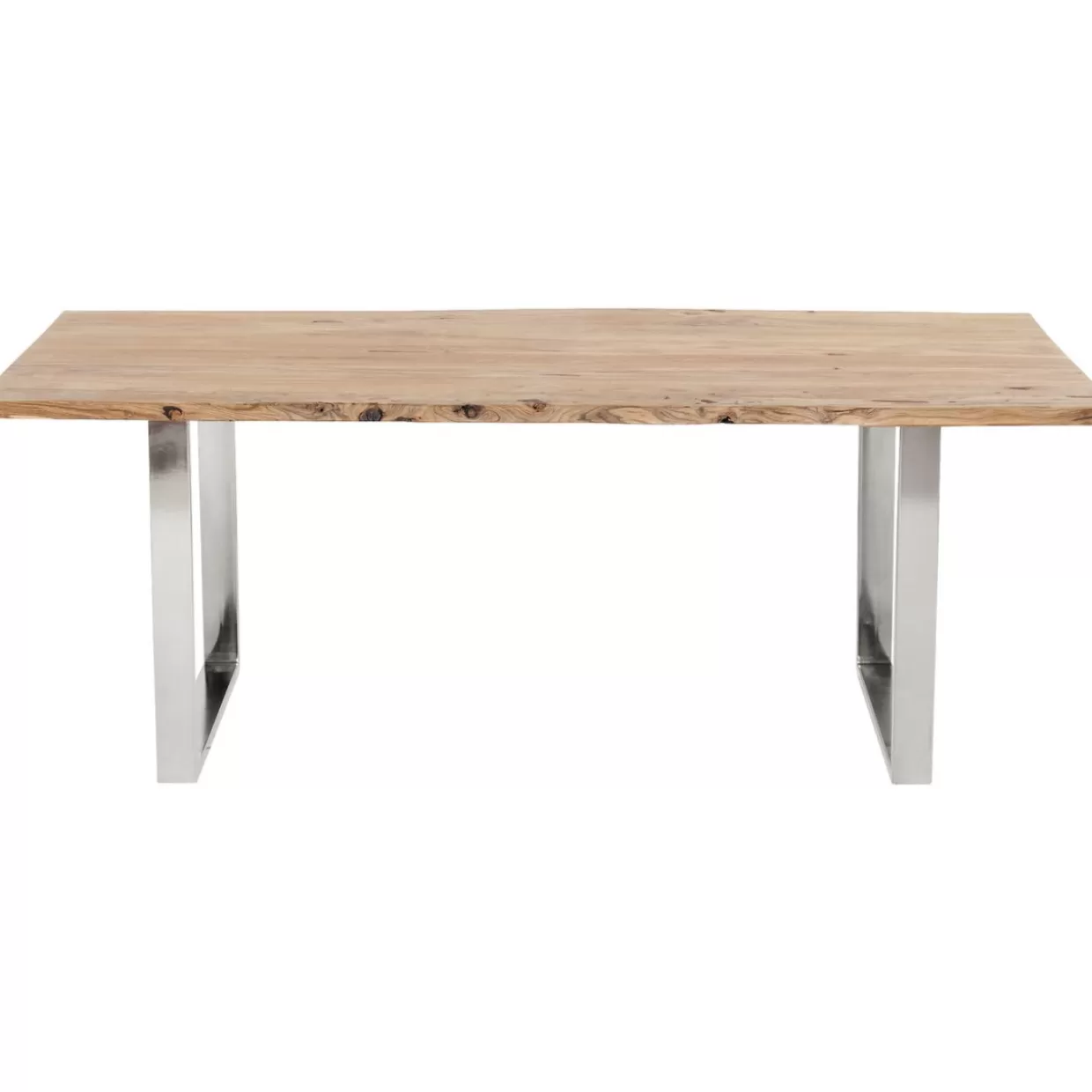 Tavolo Harmony Chrom 160x80 cm - Design moderno KARE per arredamento contemporaneo