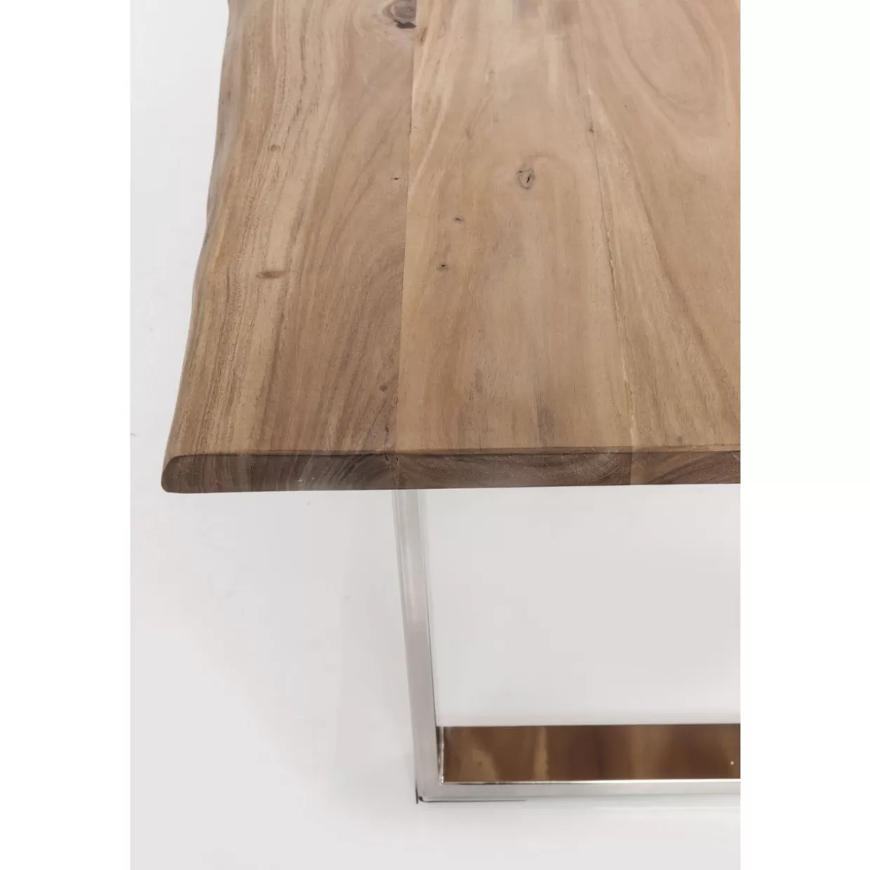 Tavolo Harmony Chrom 160x80 cm - Design moderno KARE per arredamento contemporaneo