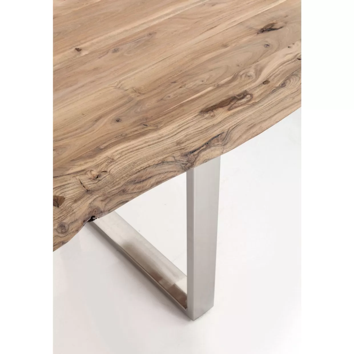 Tavolo Harmony Chrom 160x80 cm - Design moderno KARE per arredamento contemporaneo