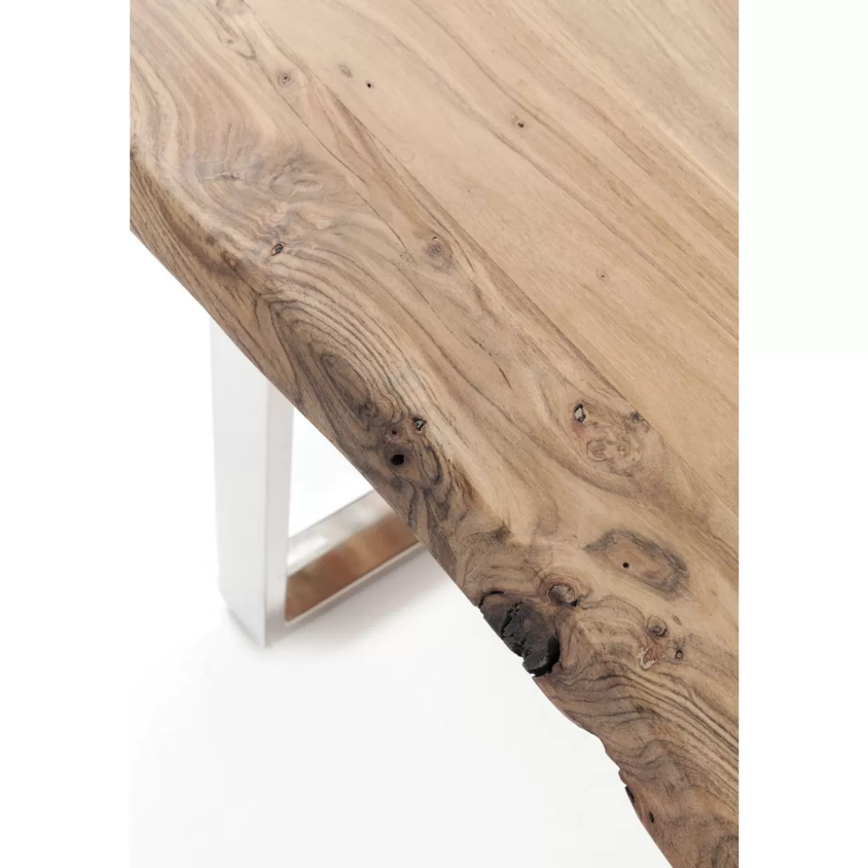 Tavolo Harmony Chrom 160x80 cm - Design moderno KARE per arredamento contemporaneo