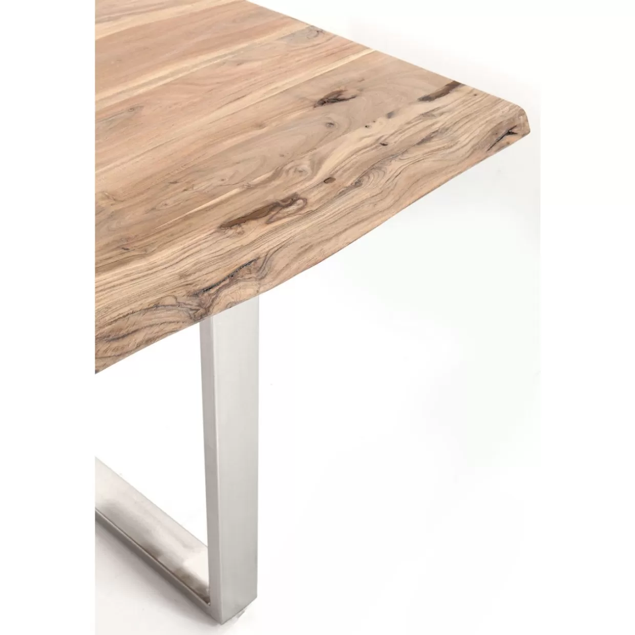 Tavolo Harmony Chrom 160x80 cm - Design moderno KARE per arredamento contemporaneo