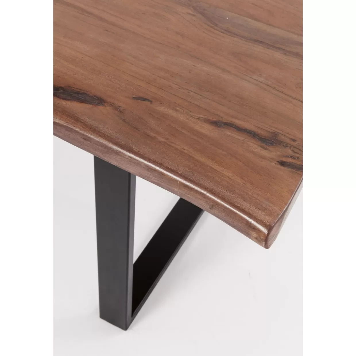 Tavolo Design Harmony KARE - Finitura Cromato Scuro, Dimensioni 160x80 cm per Ambienti Moderni