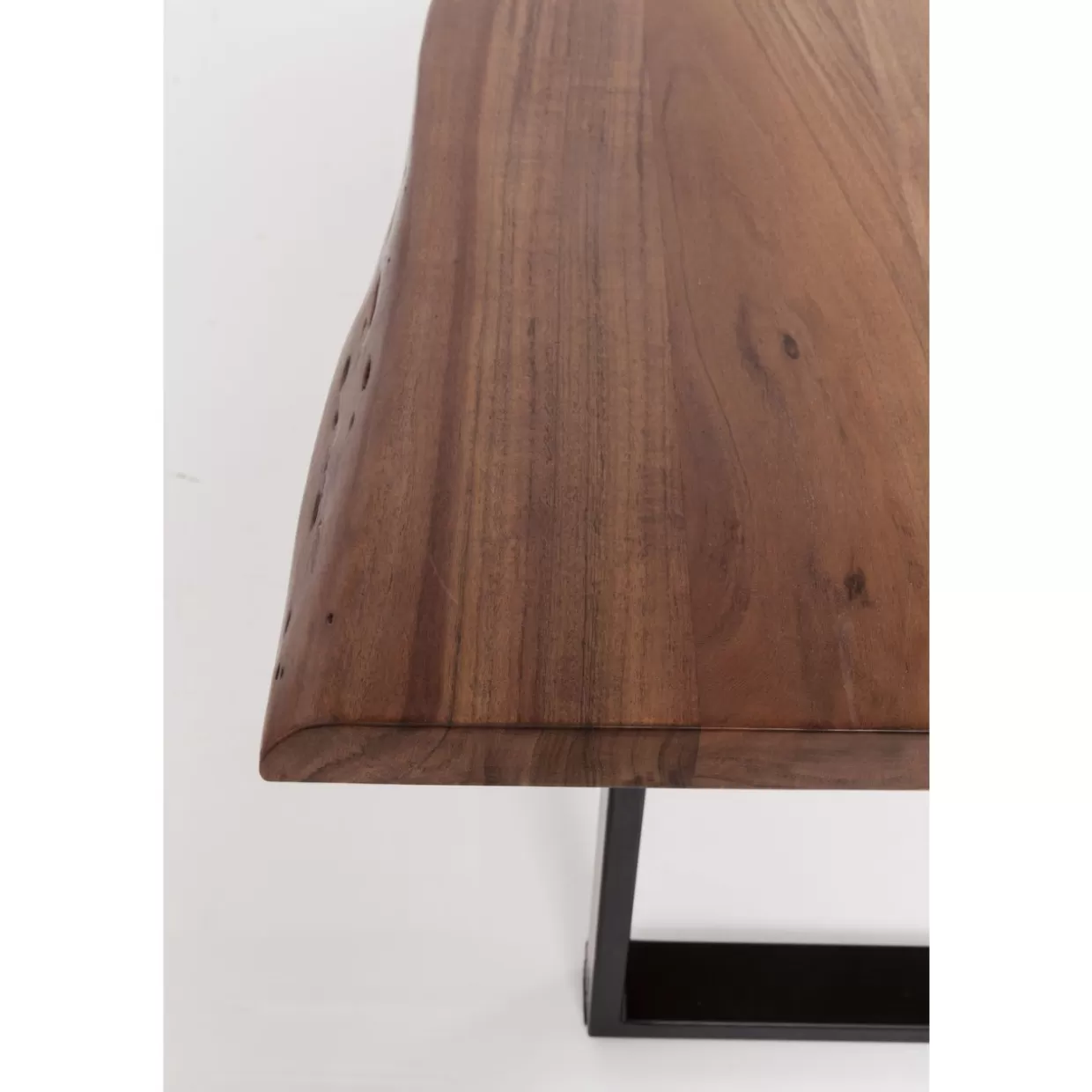 Tavolo Design Harmony KARE - Finitura Cromato Scuro, Dimensioni 160x80 cm per Ambienti Moderni