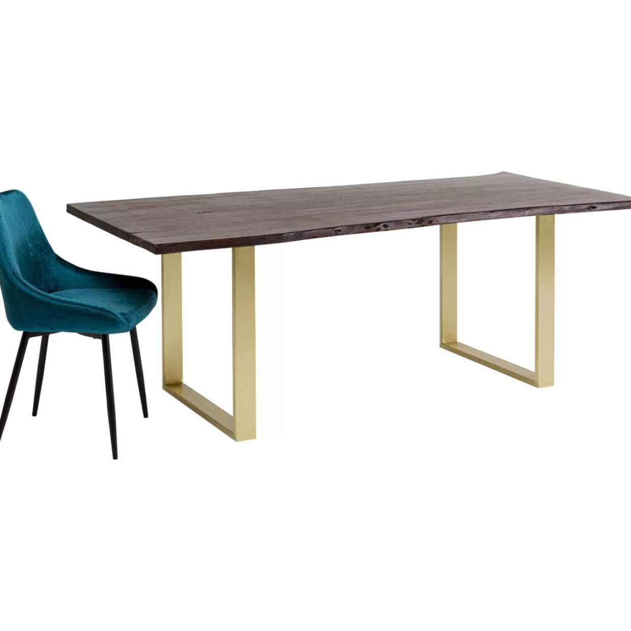 Tavolo Design Harmony in Bronzo Antico - KARE Collection, Dimensioni Eleganti 200x100 cm