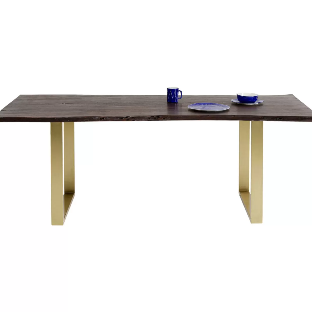 Tavolo Design Harmony in Bronzo Antico - KARE Collection, Dimensioni Eleganti 200x100 cm