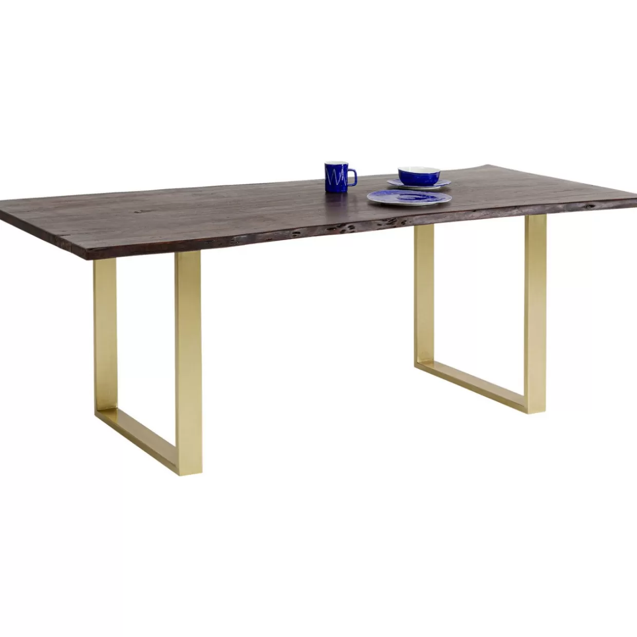 Tavolo Design Harmony in Bronzo Antico - KARE Collection, Dimensioni Eleganti 200x100 cm