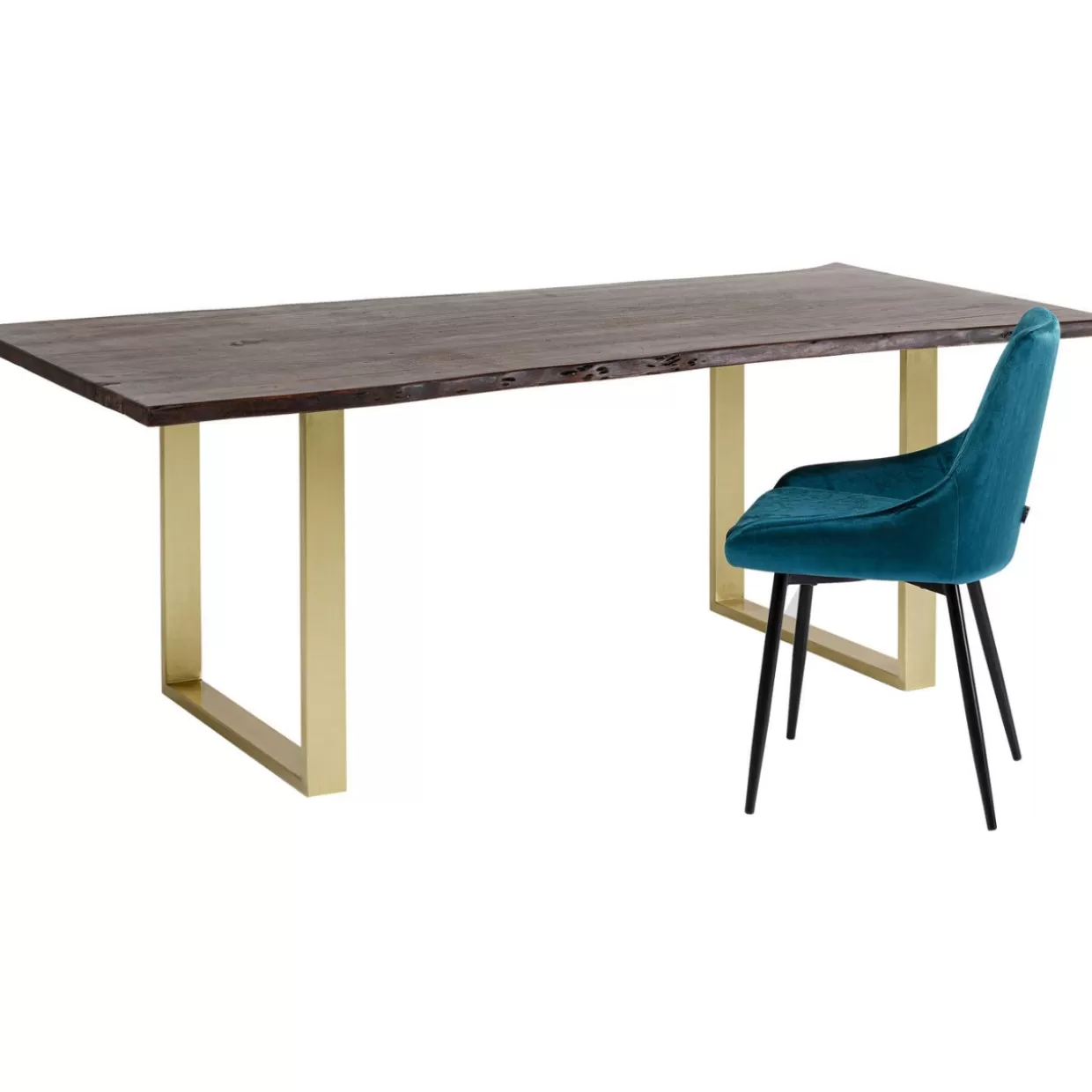 Tavolo Design Harmony in Bronzo Antico - KARE Collection, Dimensioni Eleganti 200x100 cm