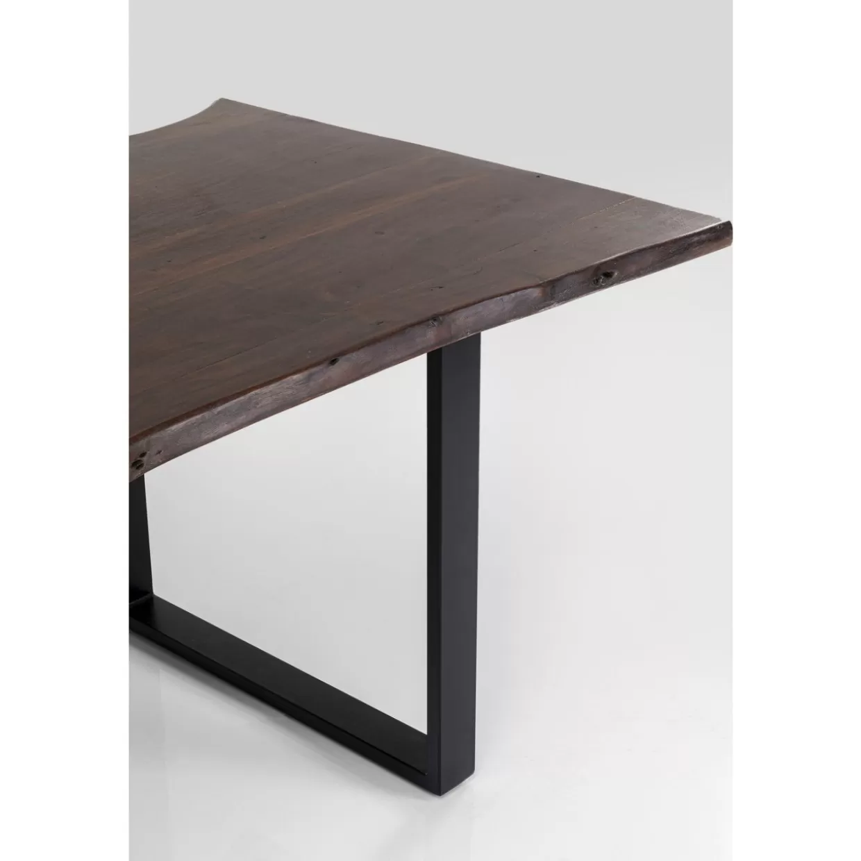 Tavolo Armonia KARE Design - Elegante tavolo rettangolare in finitura nero intenso, 160x80 cm - Per ambienti moderni