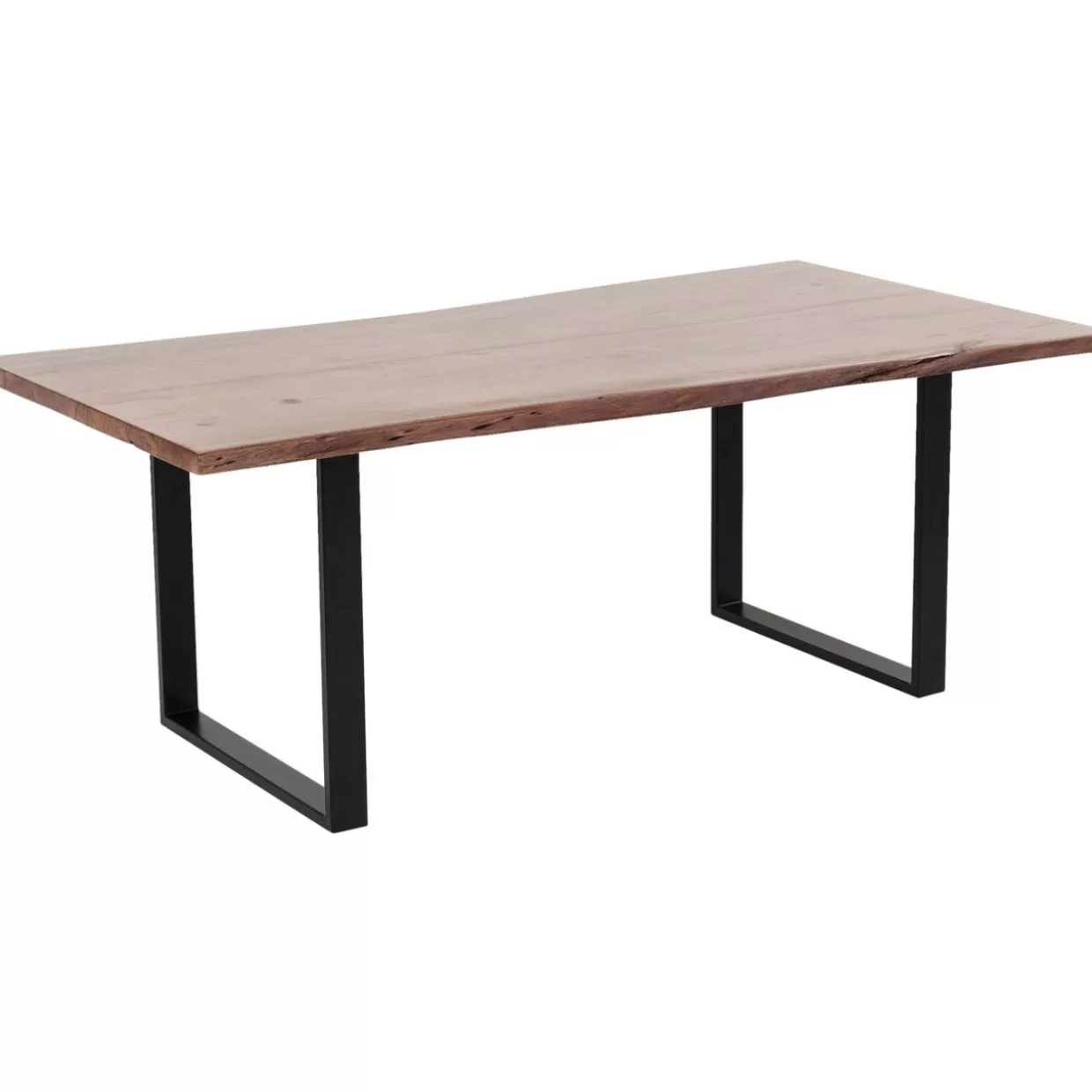 Tavolo Armonia KARE Design - Elegante tavolo rettangolare in finitura nero intenso, 160x80 cm - Per ambienti moderni