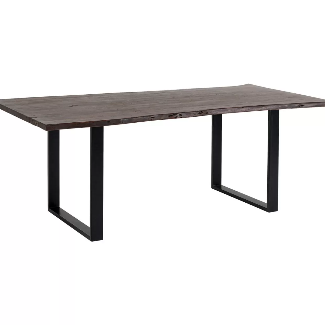 Tavolo Armonia KARE Design - Elegante tavolo rettangolare in finitura nero intenso, 160x80 cm - Per ambienti moderni