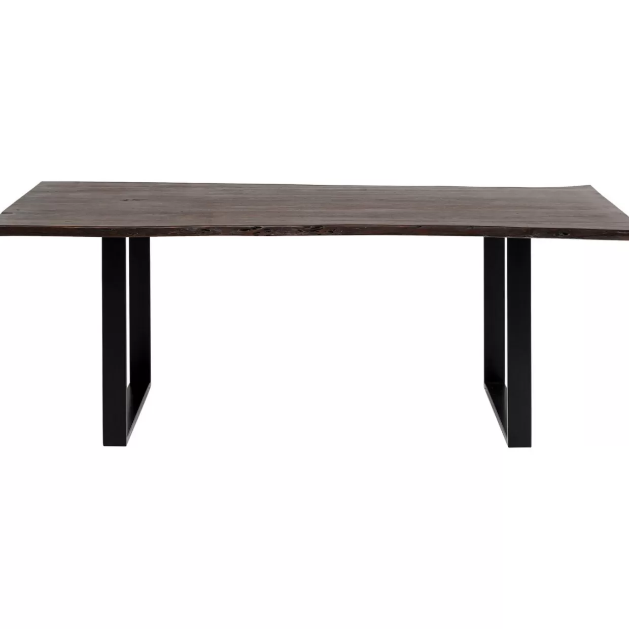 Tavolo Armonia KARE Design - Elegante tavolo rettangolare in finitura nero intenso, 160x80 cm - Per ambienti moderni