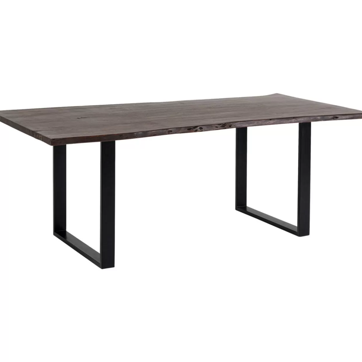 Tavolo Armonia KARE Design - Elegante tavolo rettangolare in finitura nero intenso, 160x80 cm - Per ambienti moderni