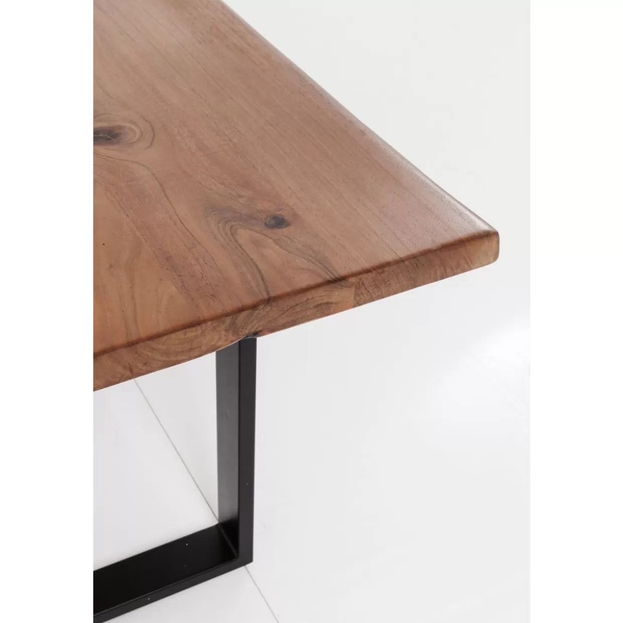Tavolo Armonia KARE Design - Elegante tavolo rettangolare in finitura nero intenso, 160x80 cm - Per ambienti moderni