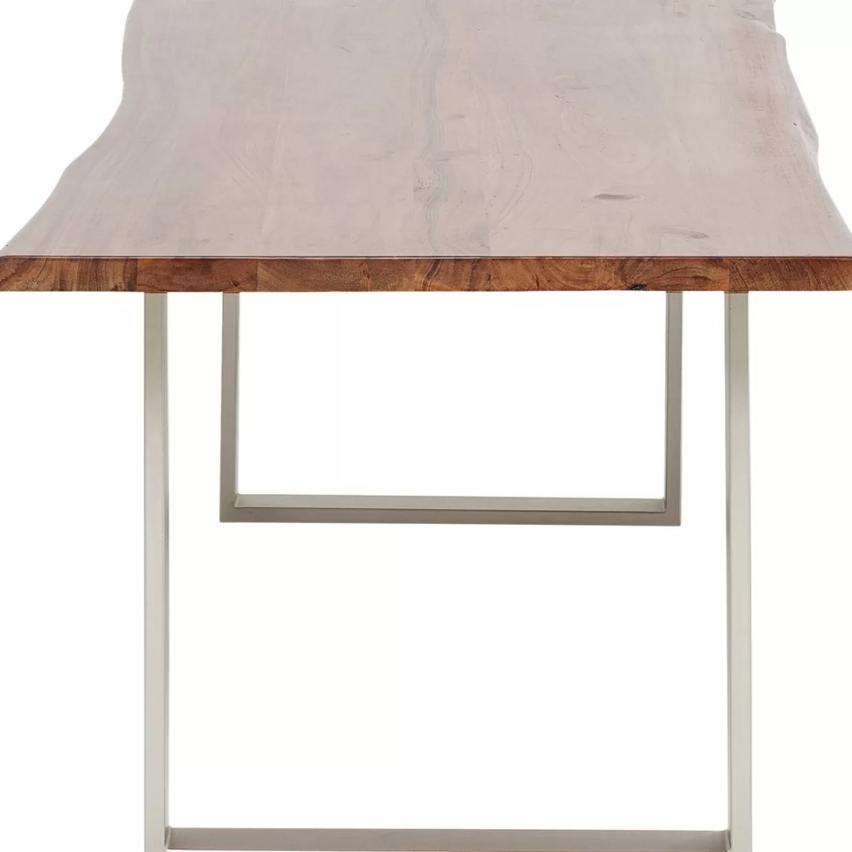 Tavolo Design Harmony KARE - Finitura Argento Antracite, Formato 160x80 cm per Ambienti Moderni