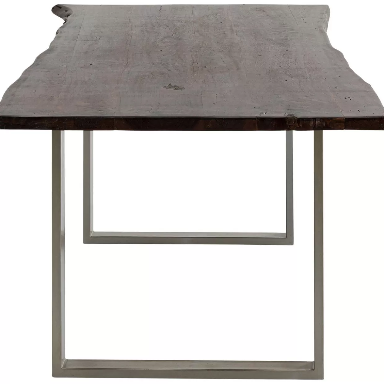 Tavolo Design Harmony KARE - Finitura Argento Antracite, Formato 160x80 cm per Ambienti Moderni
